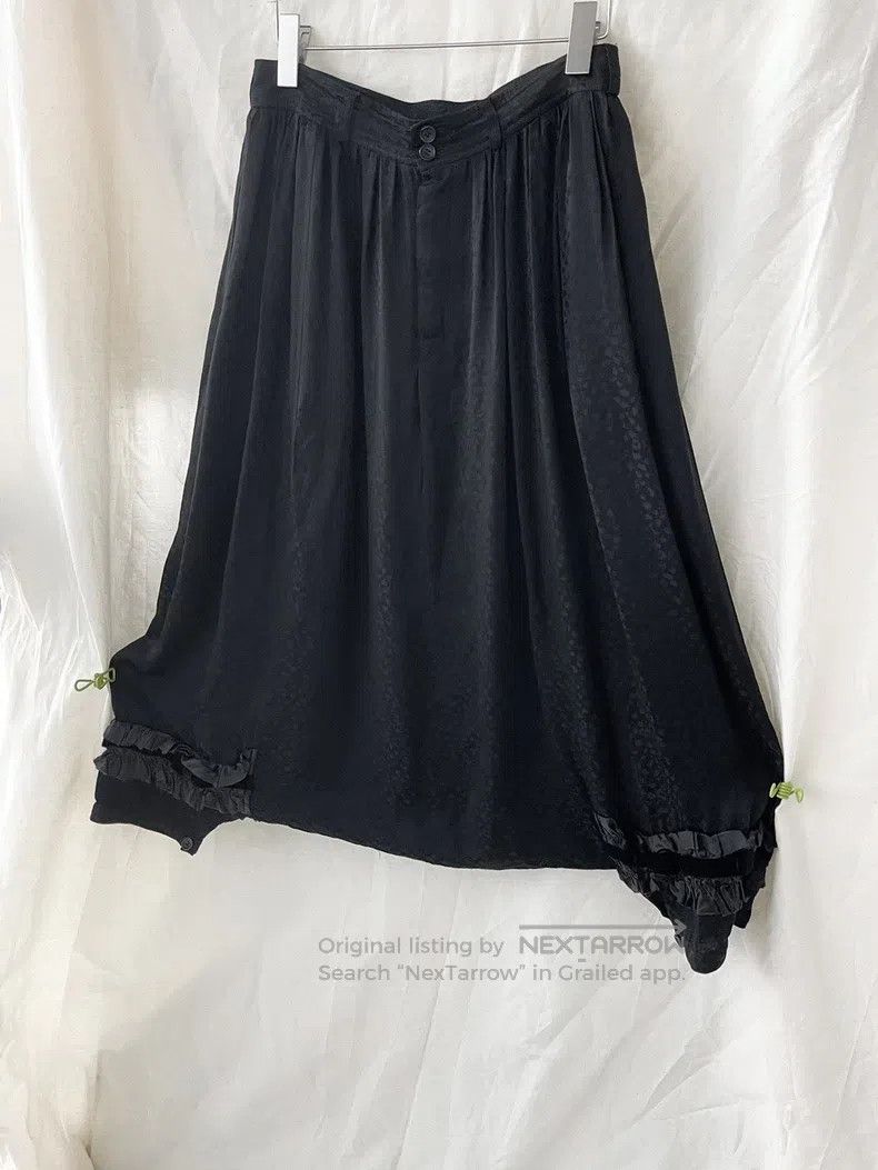 Comme des Garcons Comme Des Garcons size S Dark pattern low-rise gathered la Size 23" - 5 Thumbnail
