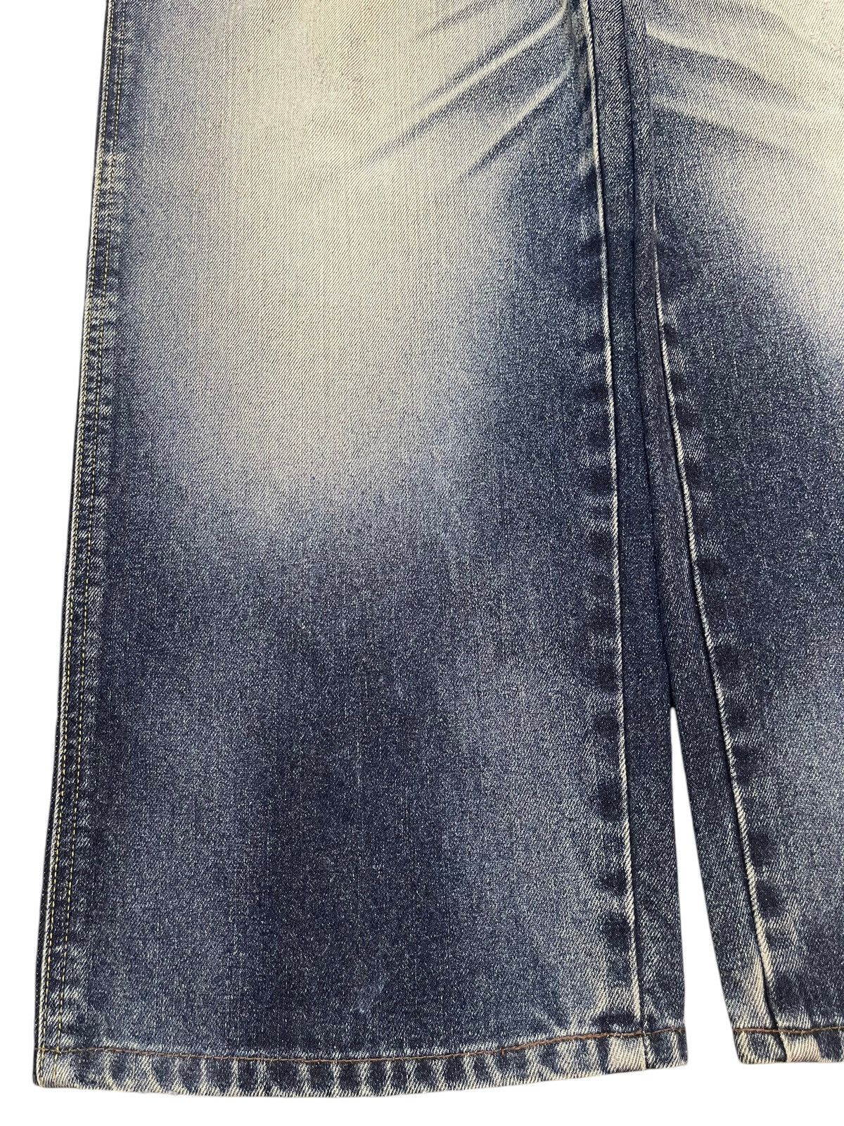 Edwin Y2K Japan Edwin Carpenter Buckle Faded Wash Wide Leg Baggy Size US 34 / EU 50 - 7 Thumbnail