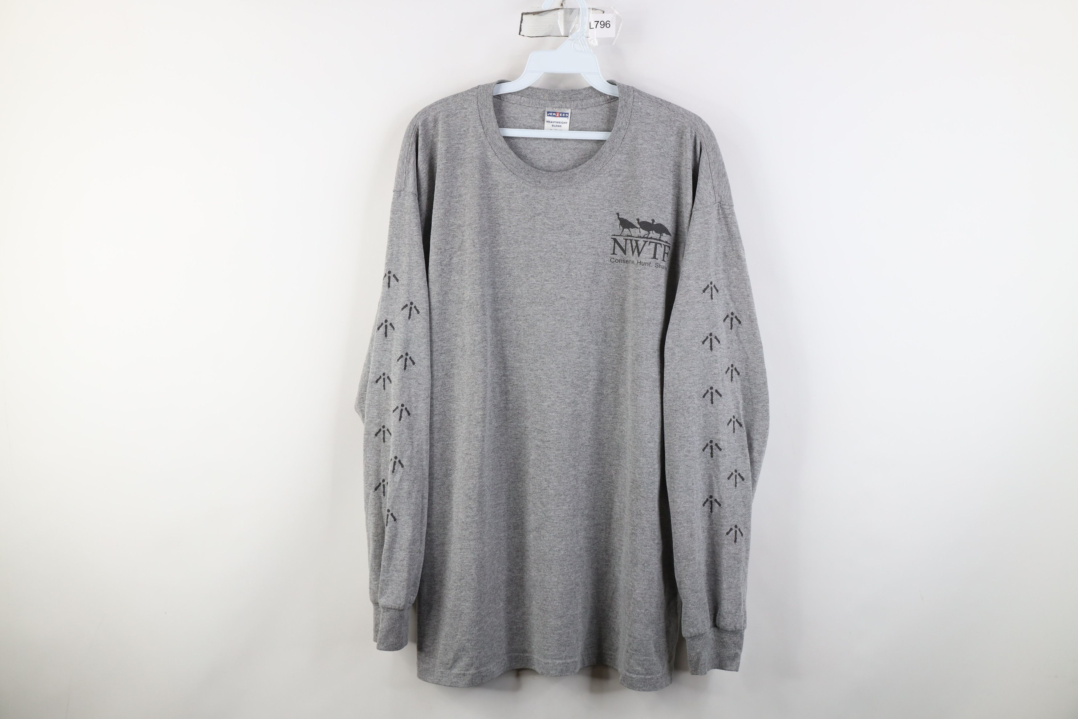 Vintage Vintage NWTF National Wild Turkey Long Sleeve T-Shirt Size US XL / EU 56 / 4 - 1 Thumbnail