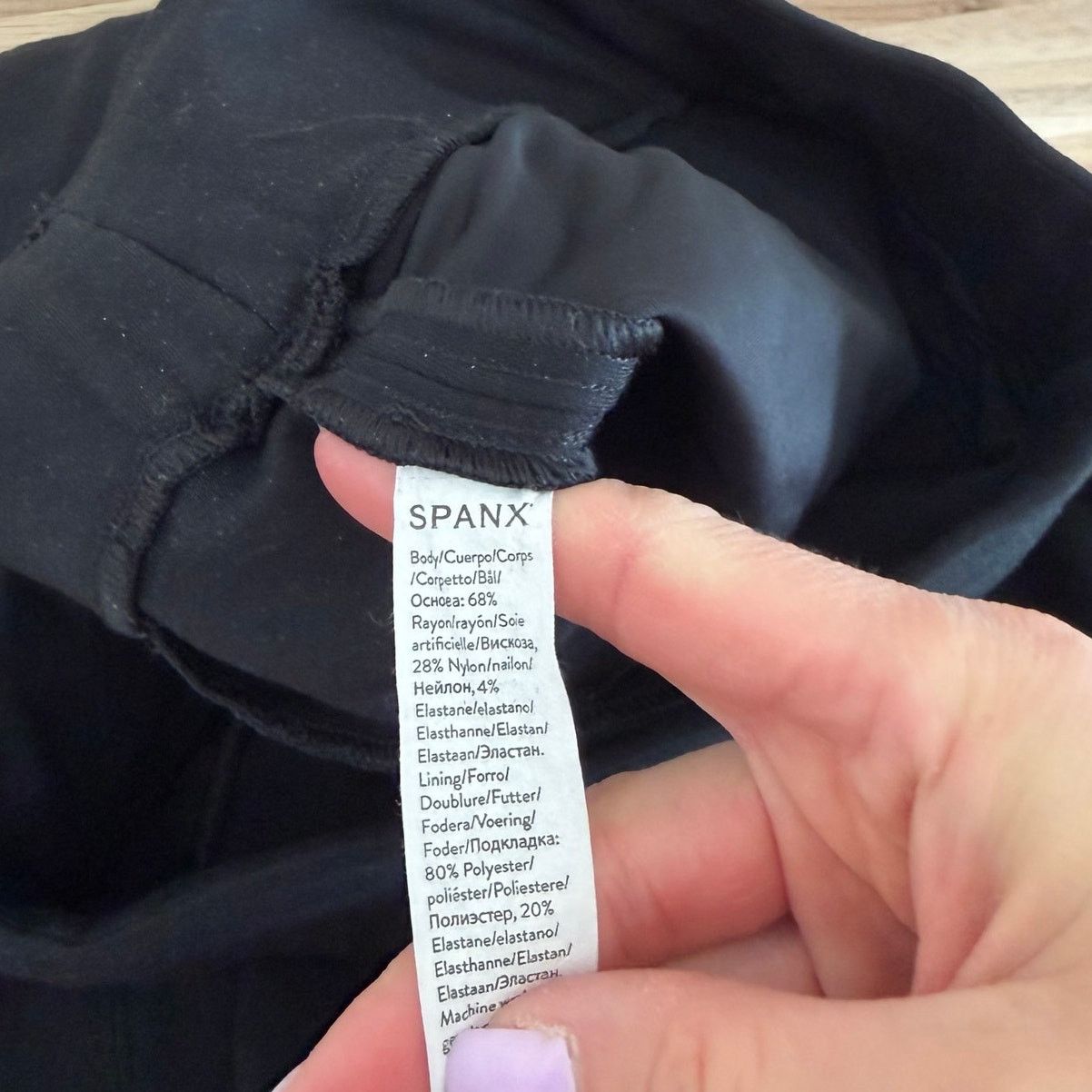 Spanx Spanx Black Pull On Dress Pants Sz 1X Size 42" / US 20 - 3 Thumbnail