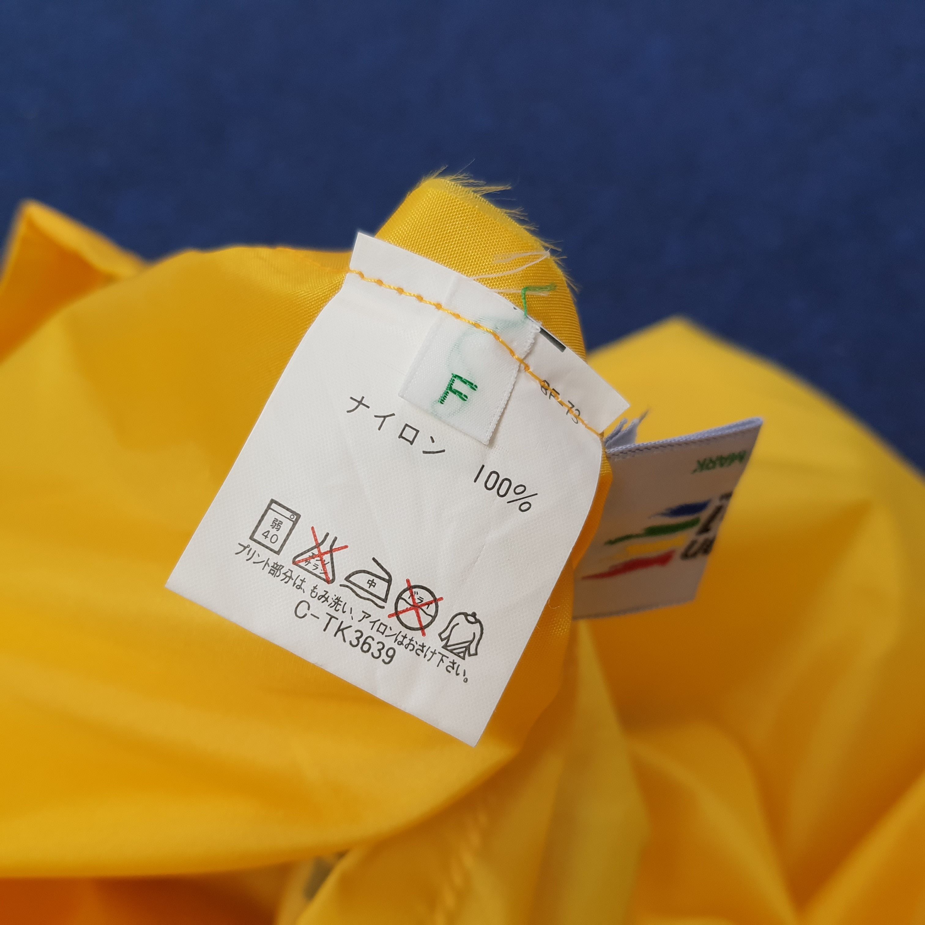 Benetton Team Benetton Formula 1 Racing Raincoat Free Size C269N15 Size US L / EU 52-54 / 3 - 10 Thumbnail