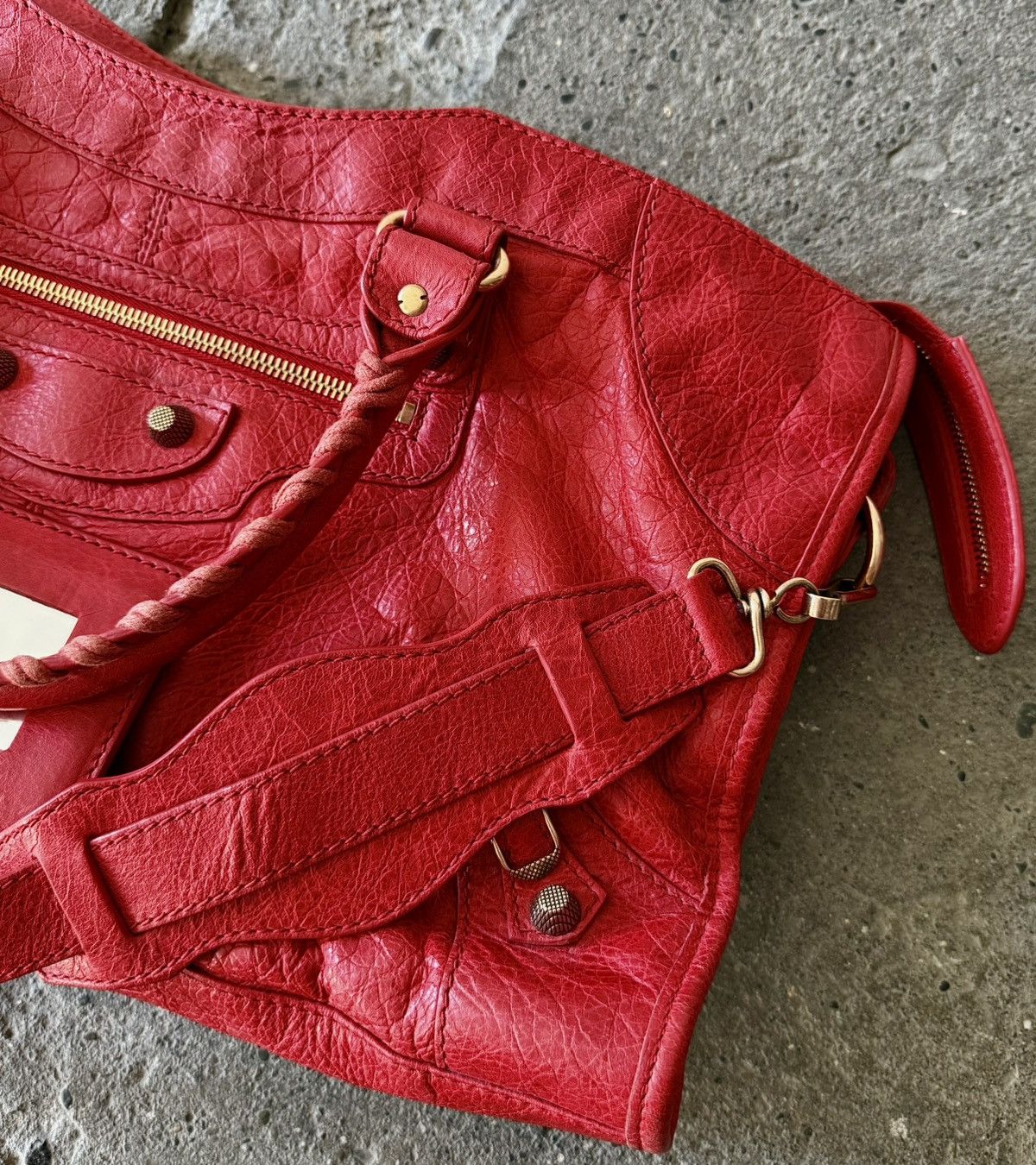 Balenciaga Balenciaga - 2000’s - Classic Motorcycle City - Lambskin Bag Size ONE SIZE - 12 Thumbnail