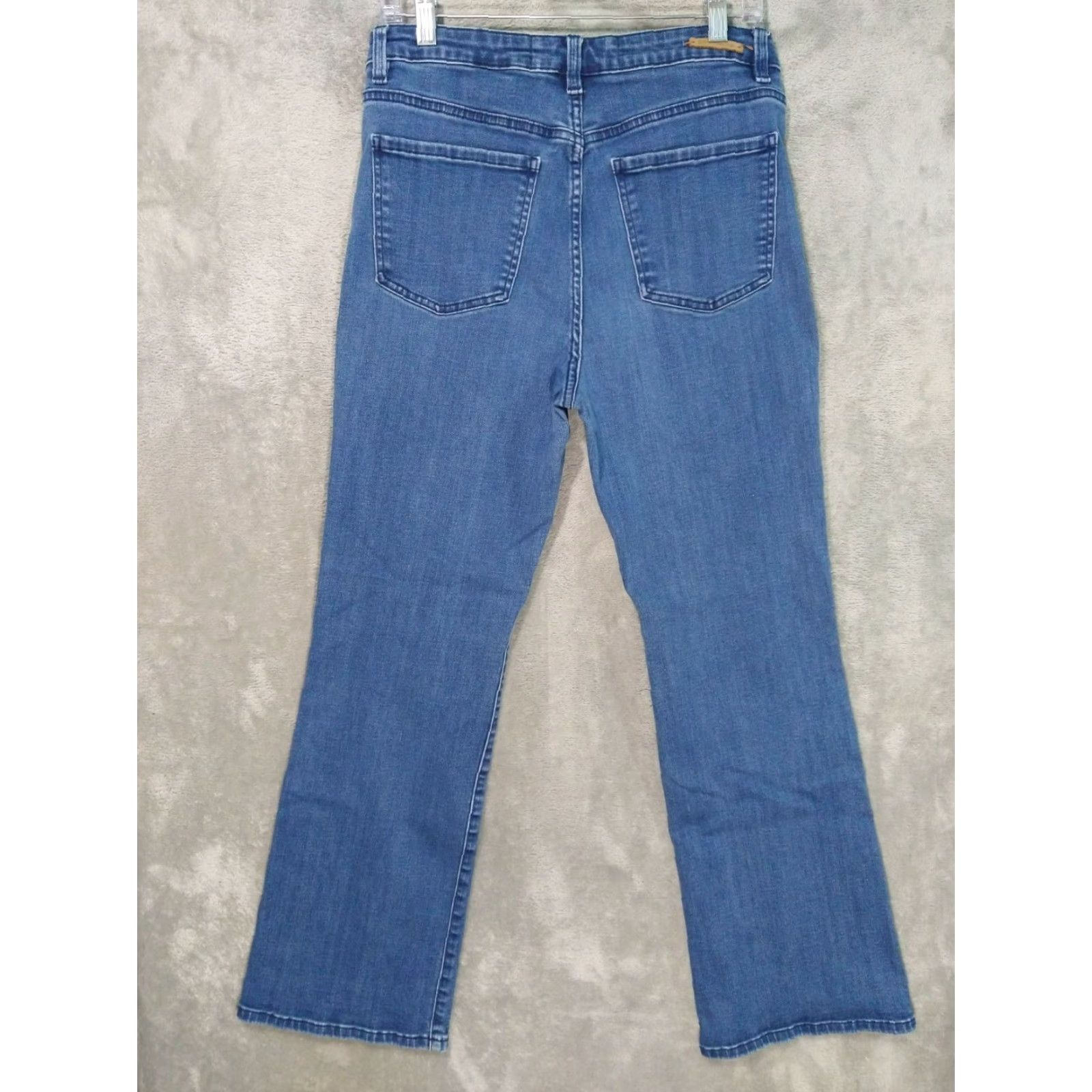 Soft Surroundings Soft Surroundings Jeans Womens 10 Blue Denim Ultimate High Rise Bootcut Stretch Size 32" / US 10 / IT 46 - 2 Thumbnail
