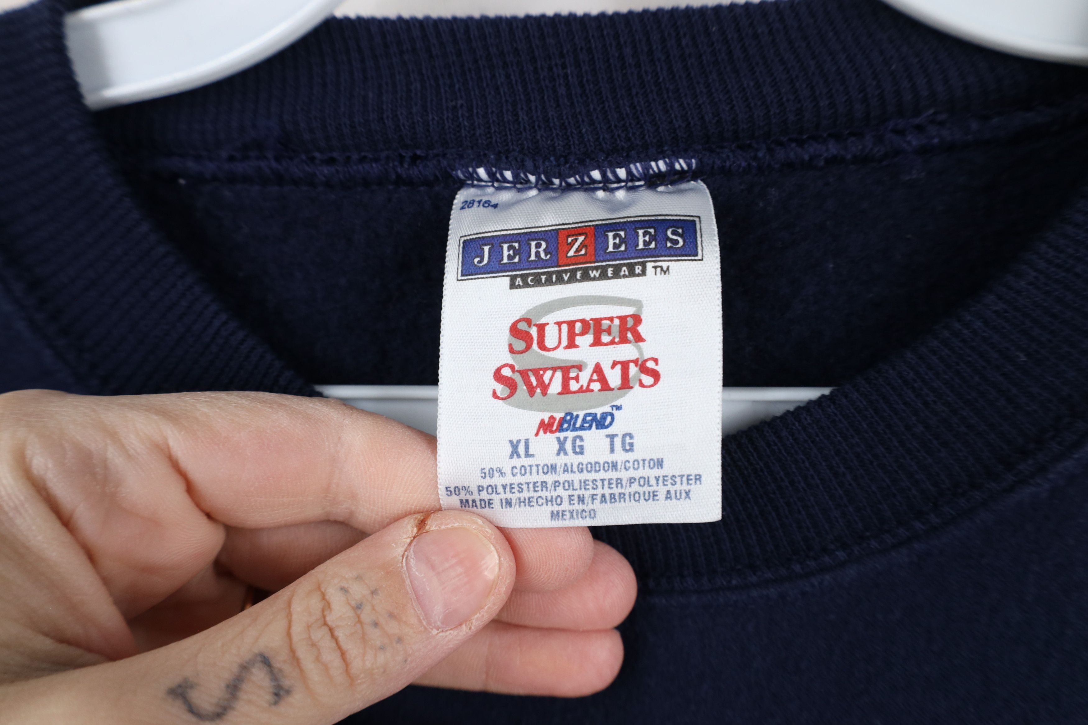 Vintage Vintage 90s Spell Fremont Police Dare Drug Sweatshirt Blue Size US L / EU 52-54 / 3 - 5 Thumbnail