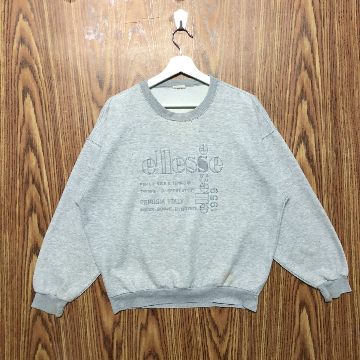 Ellesse Vintage Ellesse Sweatshirt Size US M / EU 48-50 / 2 - 1 Thumbnail