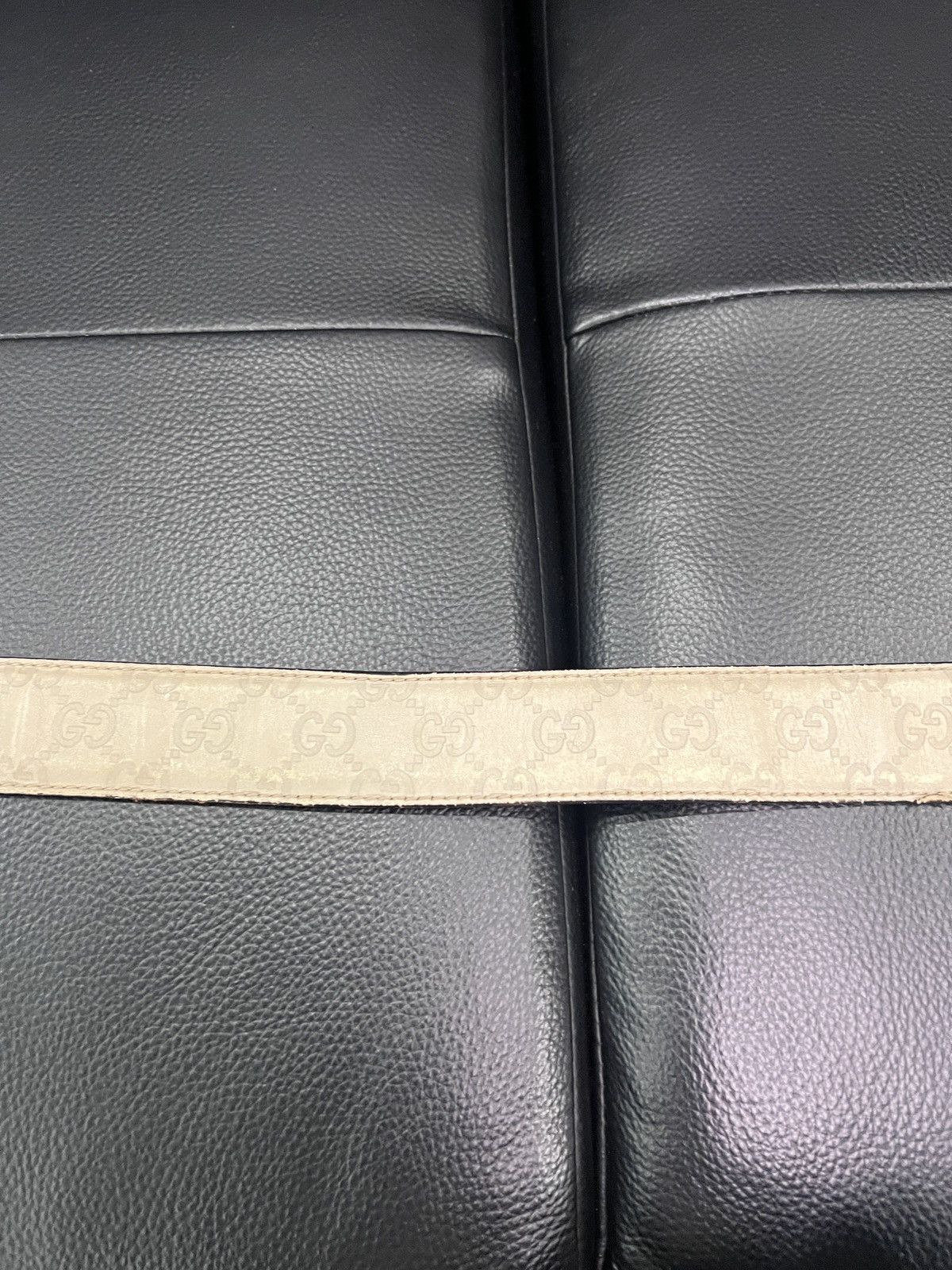 Gucci Gucci Double G Embossed Monogram Belt Size ONE SIZE - 15 Thumbnail