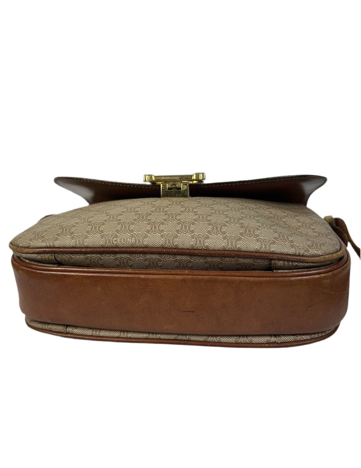 Celine Celine Macadam Leather Crossbody Bag Size ONE SIZE - 3 Thumbnail