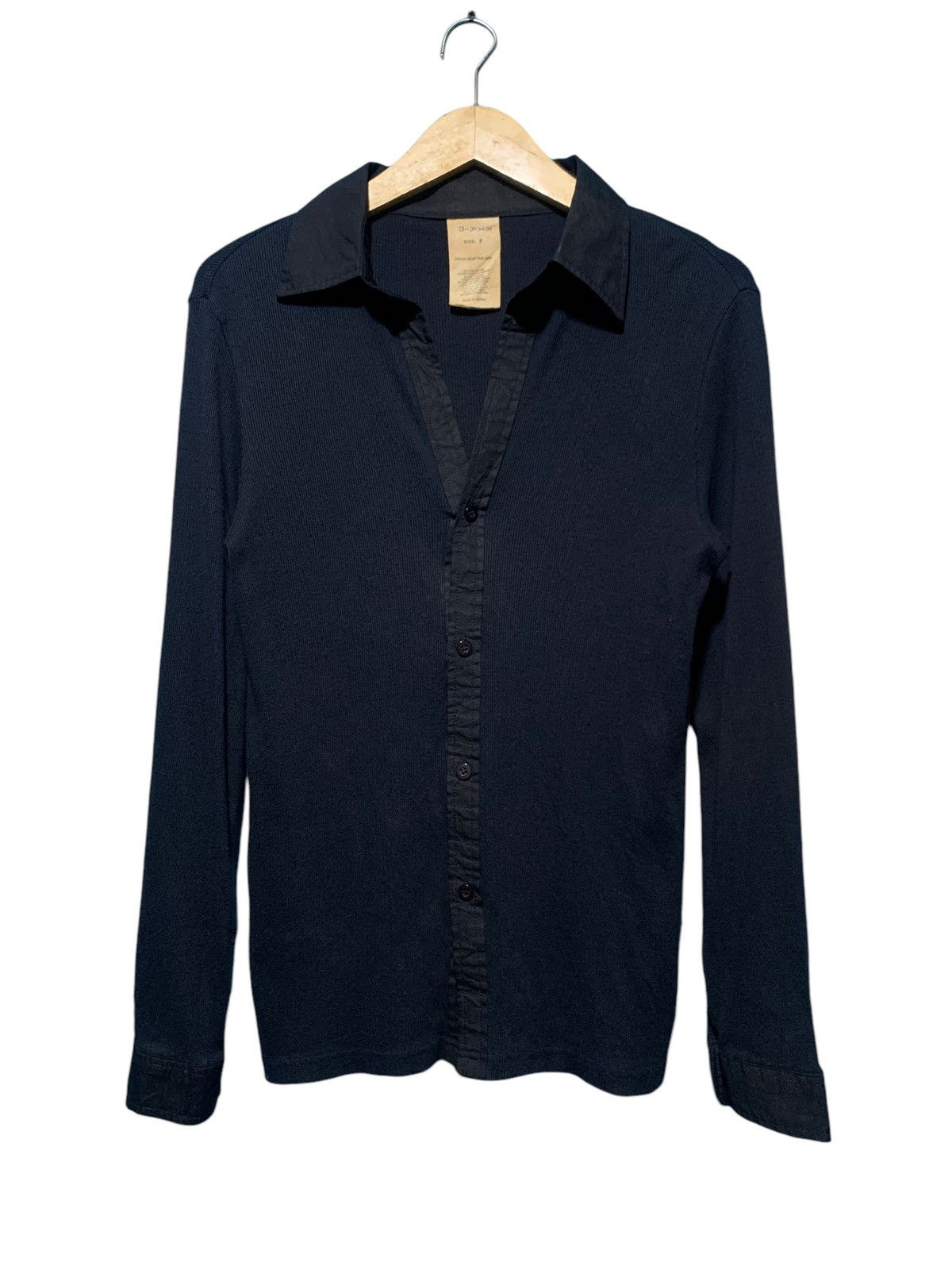 image of If Six Was Nine x In The Attic Y2K Gothic Button Longsleeve Japan in Black, Men's (Size Medium)