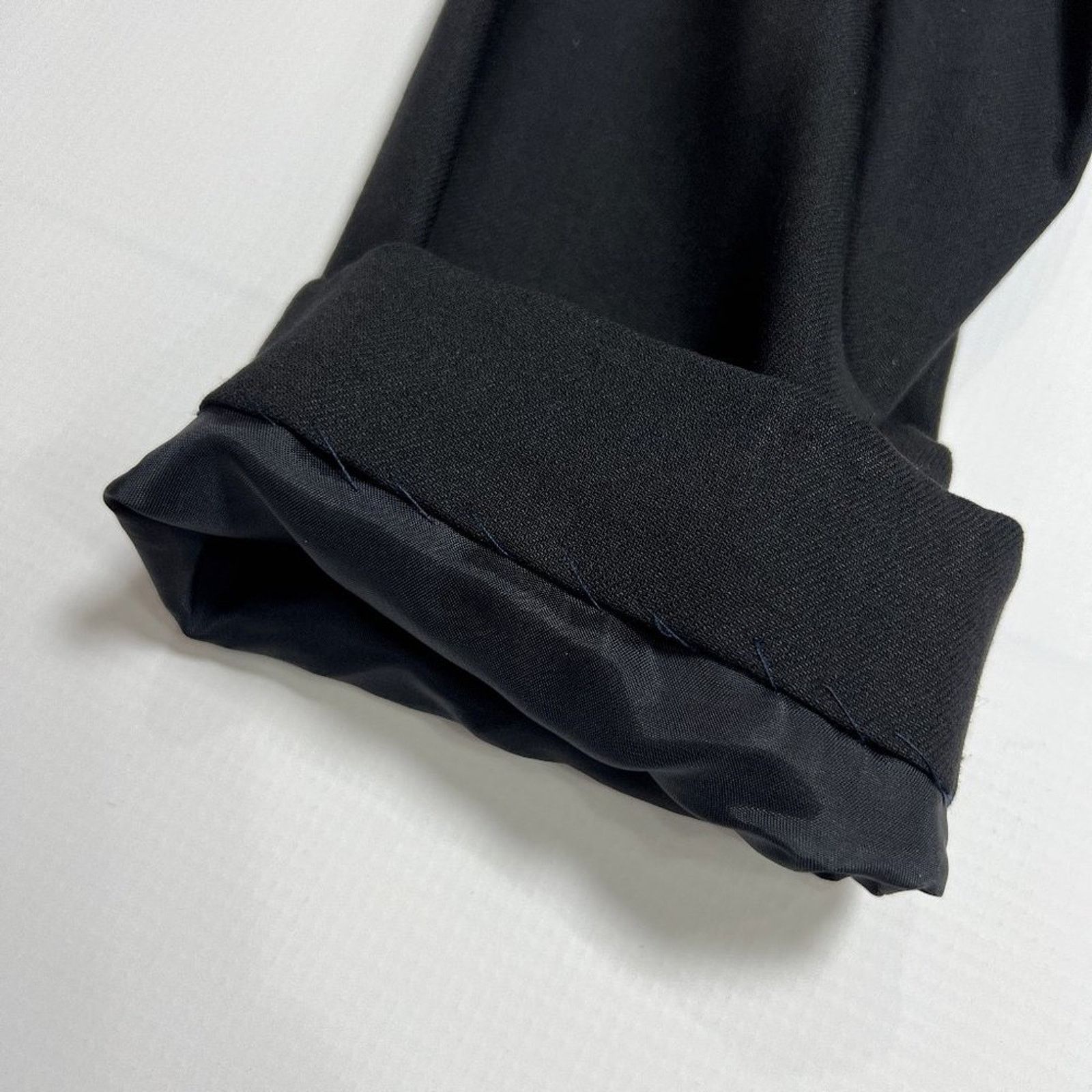 Eileen Fisher Eileen Fisher Open Front Wool Blazer SIZE M Black Jacket Size M / US 6-8 / IT 42-44 - 6 Thumbnail