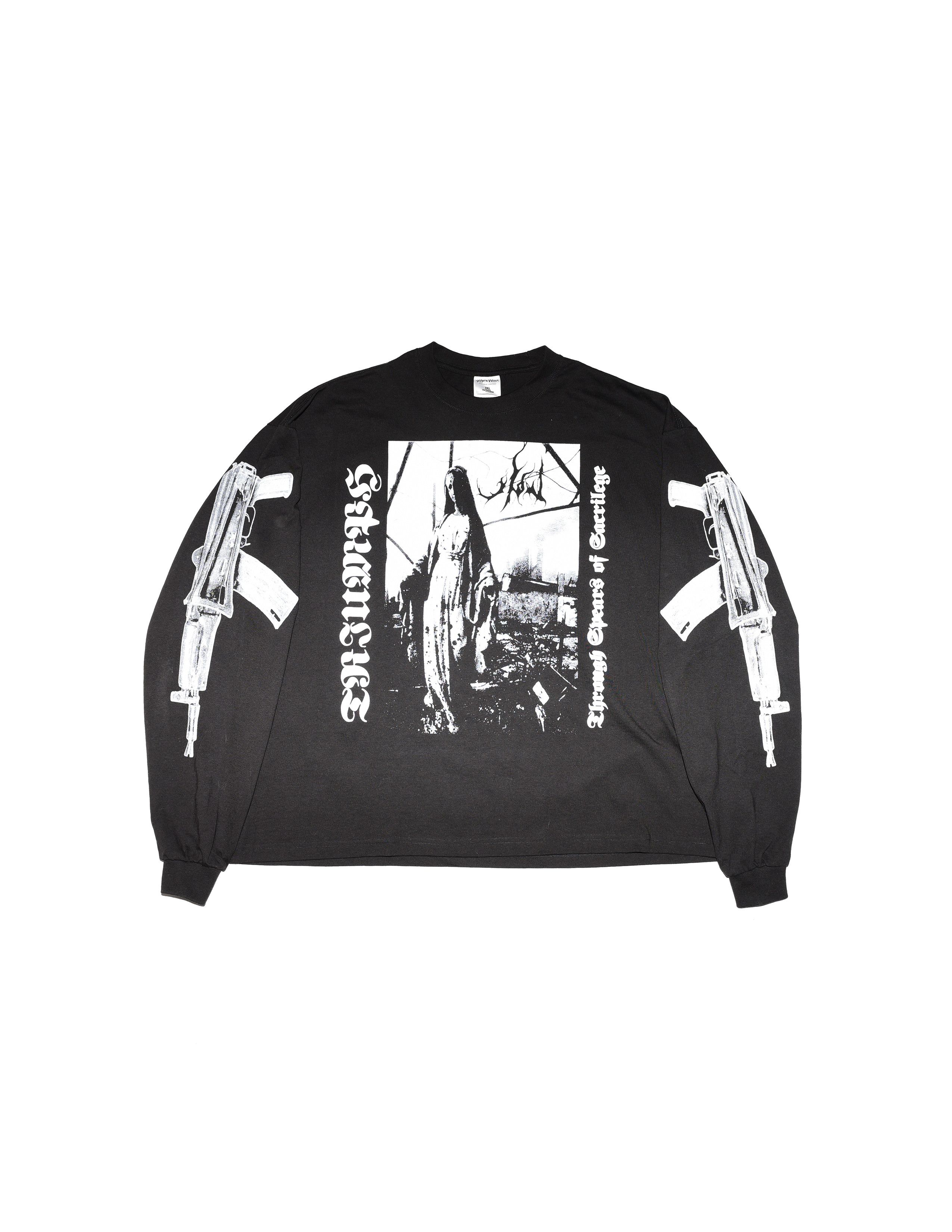 Vintage DAMAAR 2.0 AK-47 Long Sleeve Tee by ColdWorld Vintage Size US XXL / EU 58 / 5 - 1 Thumbnail