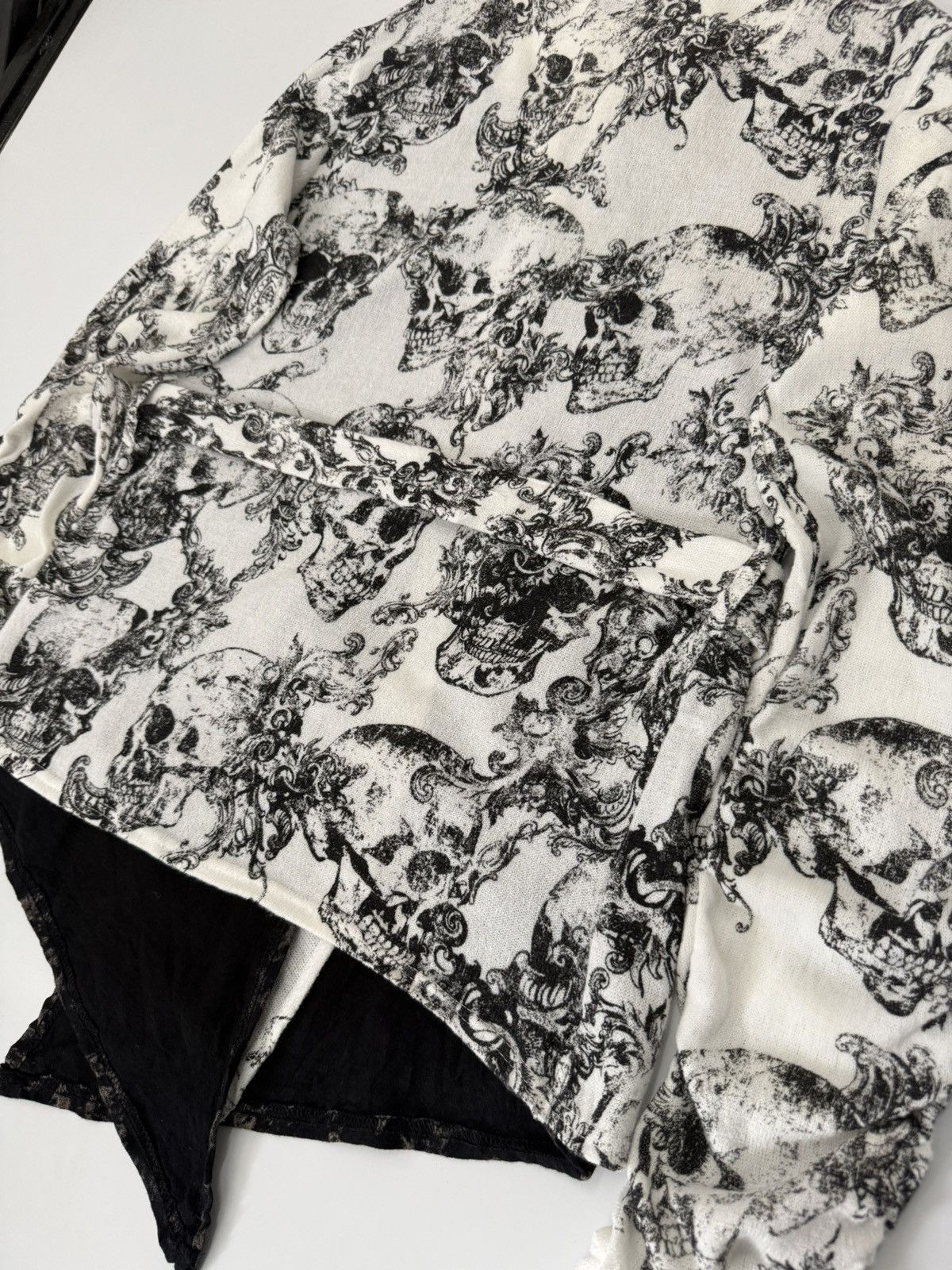 14th Addiction Bernings Sho Skull Hood Wrap Robe Jacket Jpn A/Garde Gothic Size US S / EU 44-46 / 1 - 17 Thumbnail