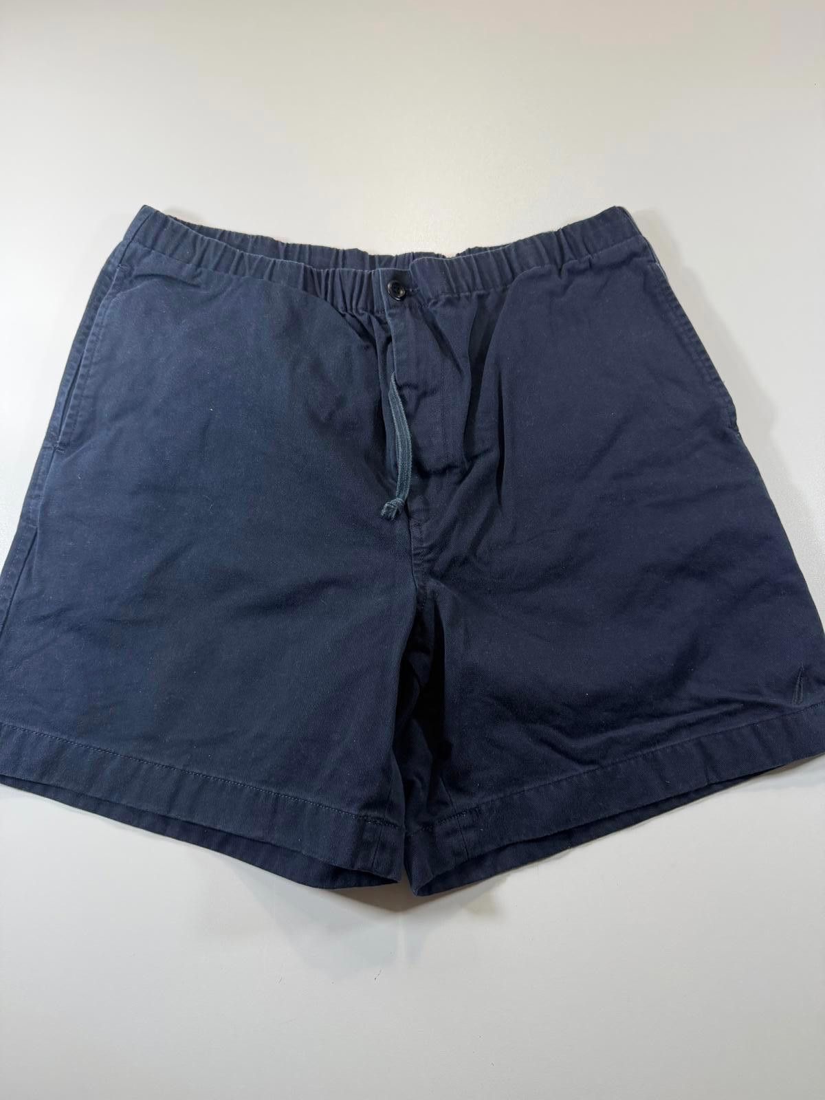 Other Nautica Men's Navy Blue Casual Drawstring Shorts Size US 32 / EU 48 - 1 Thumbnail