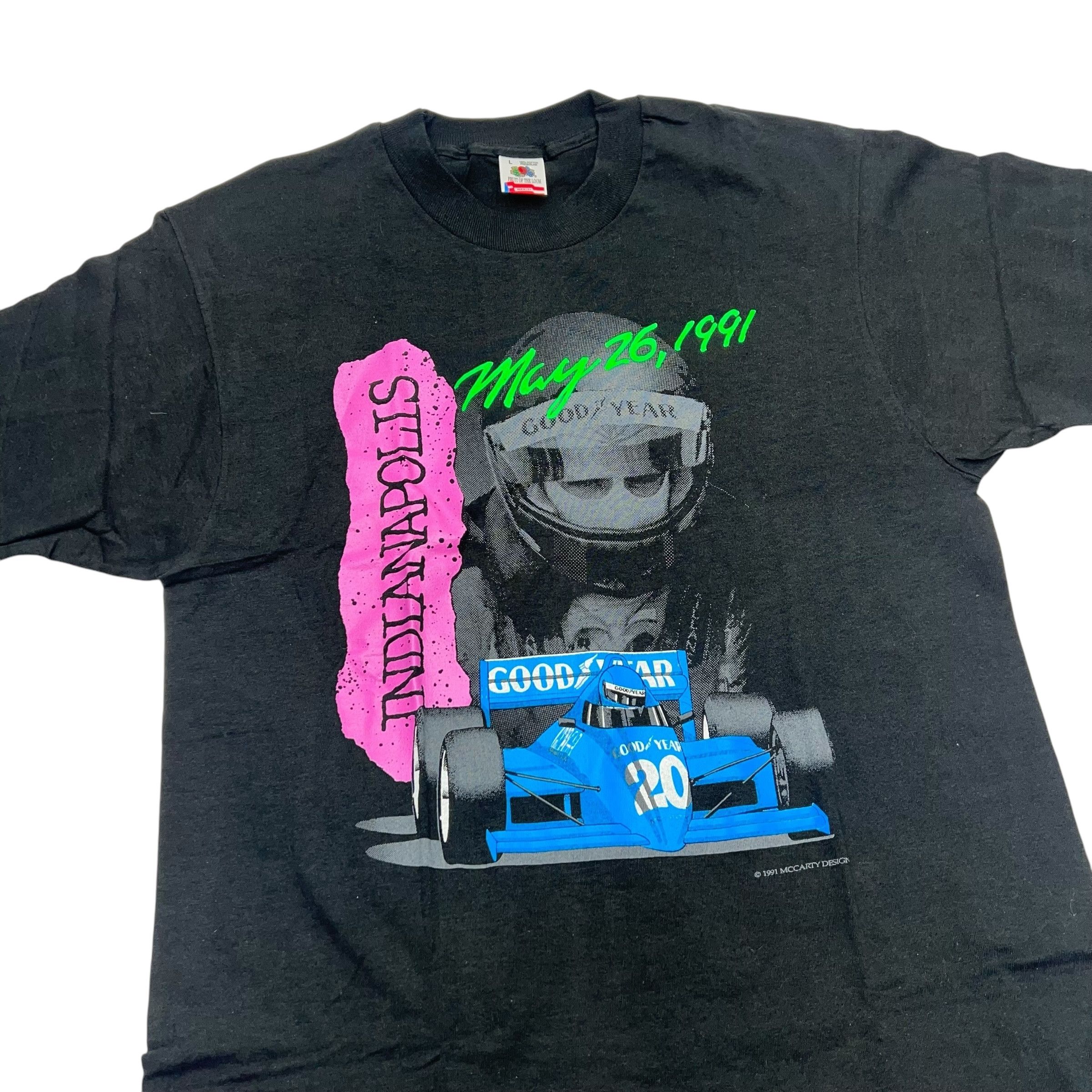 Vintage Vintage Racing Tshirt Indianapolis 1991 Size US XL / EU 56 / 4 - 3 Thumbnail