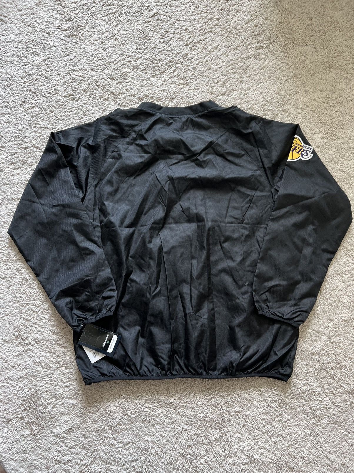 NBA Los Angeles Lakers Pullover Windbreaker Jacket Black Size US XXL / EU 58 / 5 - 3 Thumbnail