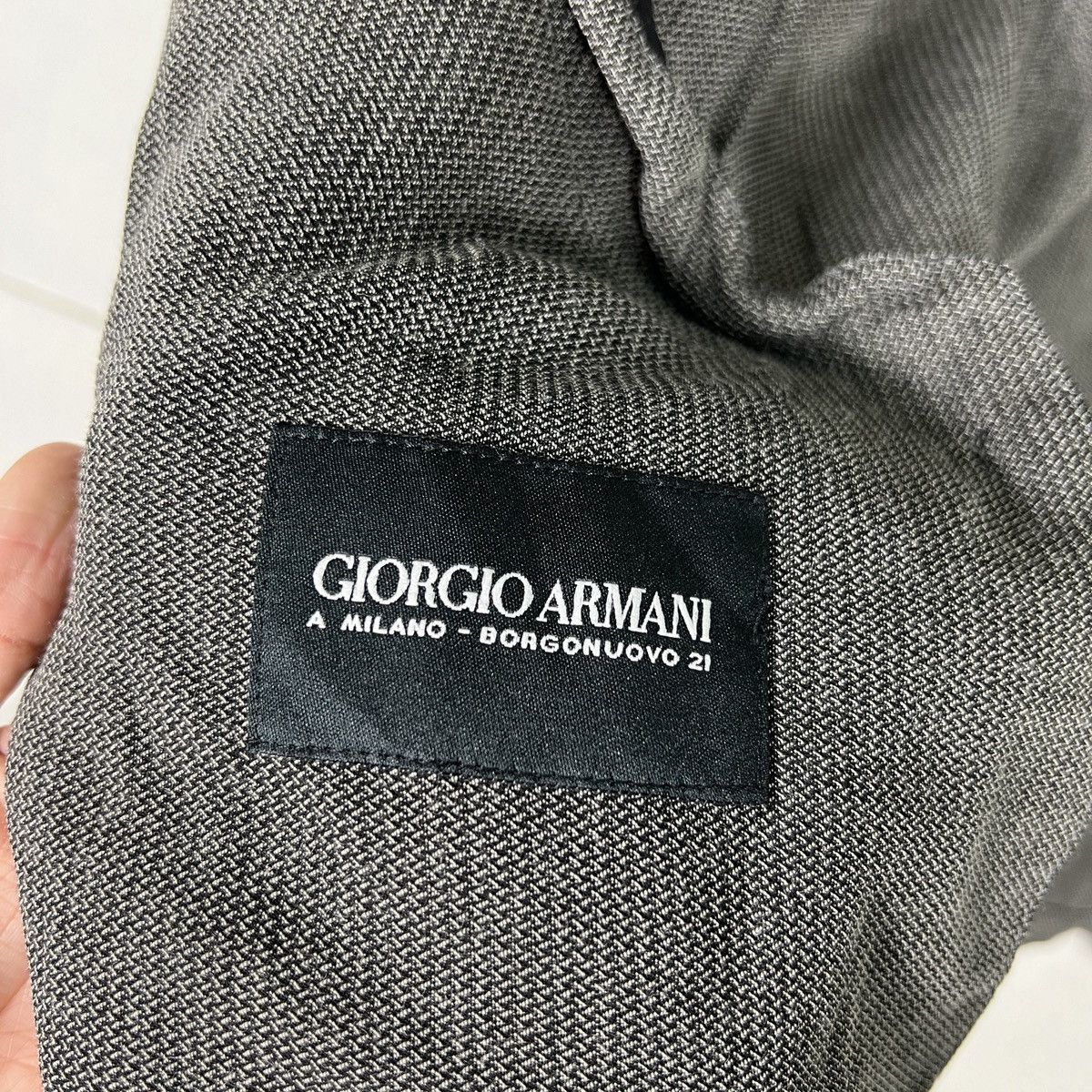 Giorgio Armani 🔥 GIRGIO ARMANI CARDIGAN BLAZER Size US L / EU 52-54 / 3 - 15 Thumbnail
