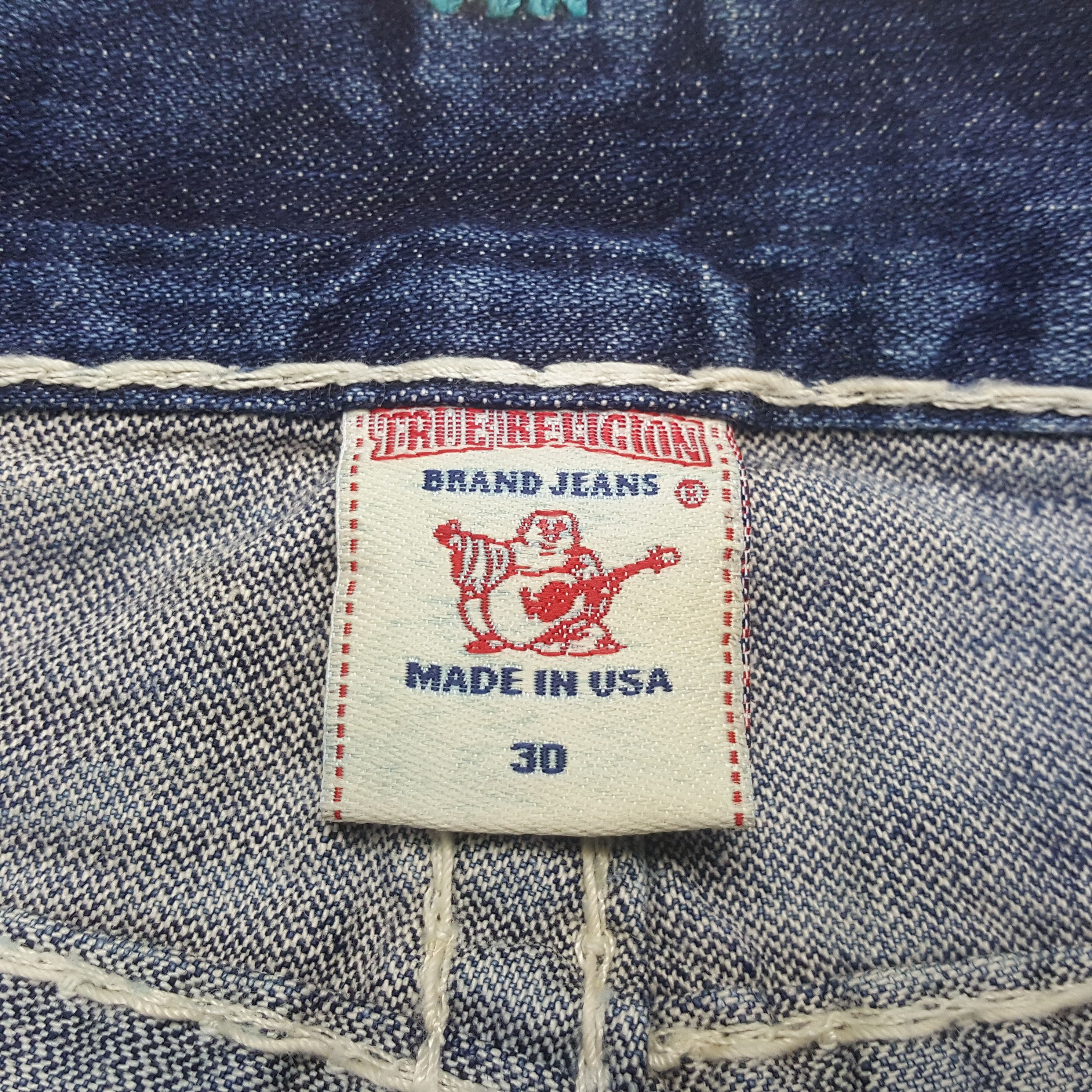 True Religion True Religion Streetwear Fashion Style Jeans C297N10 Size US 31 - 13 Thumbnail