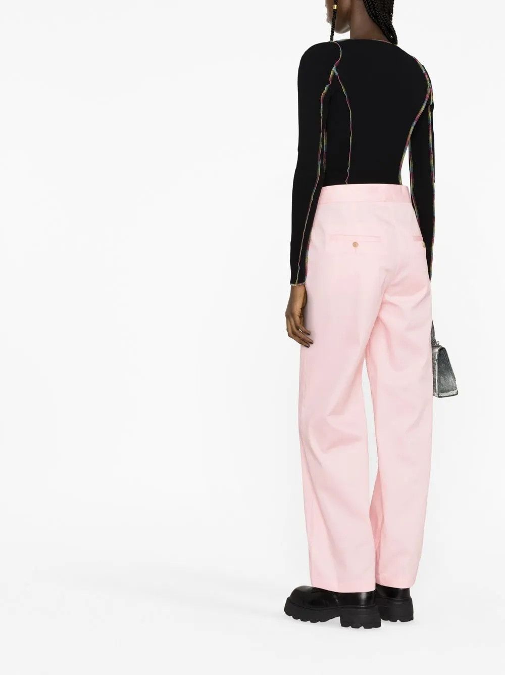 Palm Angels o1y1125 Casual Pant in Pink Size 26" / US 2 / IT 38 - 3 Thumbnail