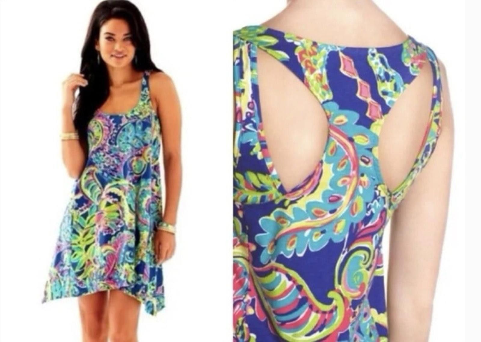 Other Lilly Pulitzer Poppy Scoop Neck Tank Dress Size XXS Size XXS / US 00 / IT 34 - 1 Thumbnail