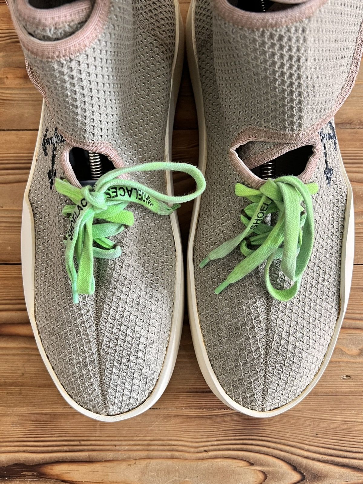 Off-White × Virgil Abloh Off-White MOTO WRAP Light Grey Size US 10 / EU 43 - 13 Thumbnail