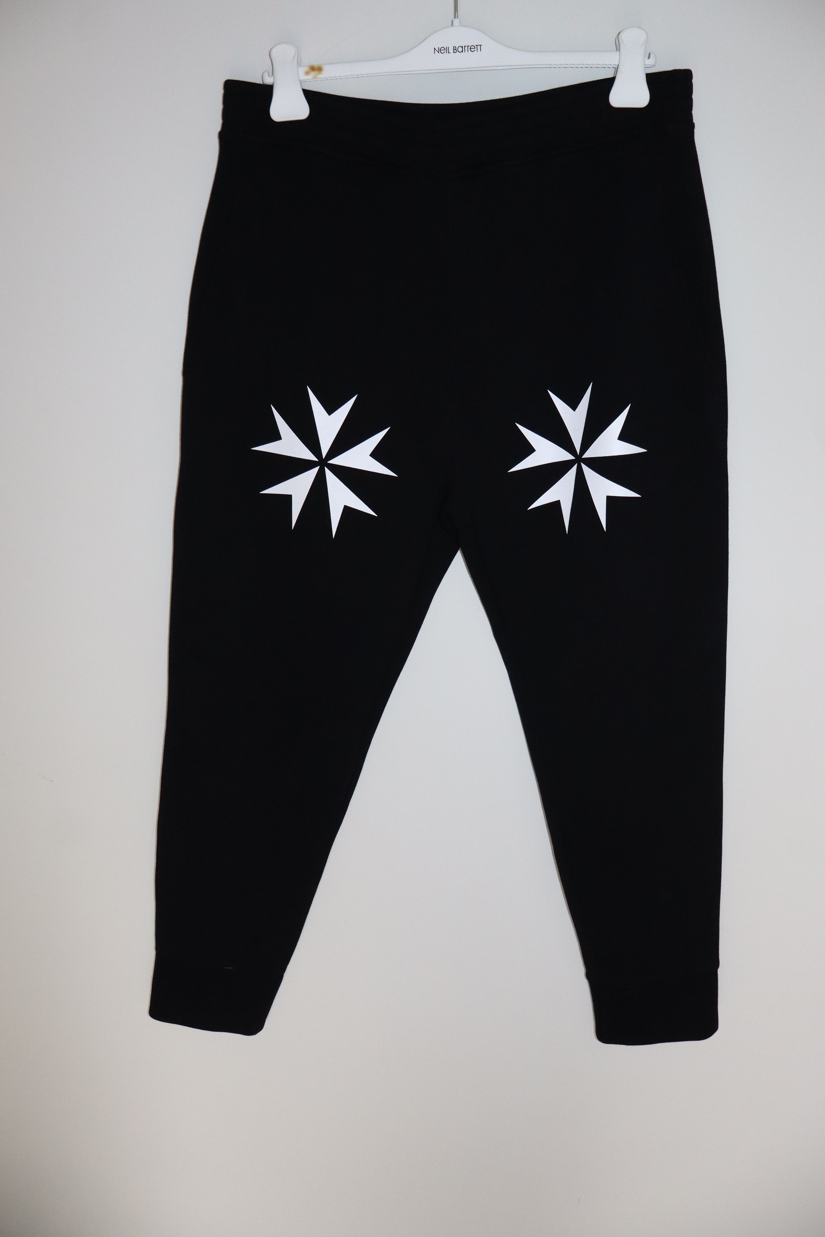 Neil Barrett Military star print neoprene sweatpants Size US 38 / EU 54 - 1 Thumbnail