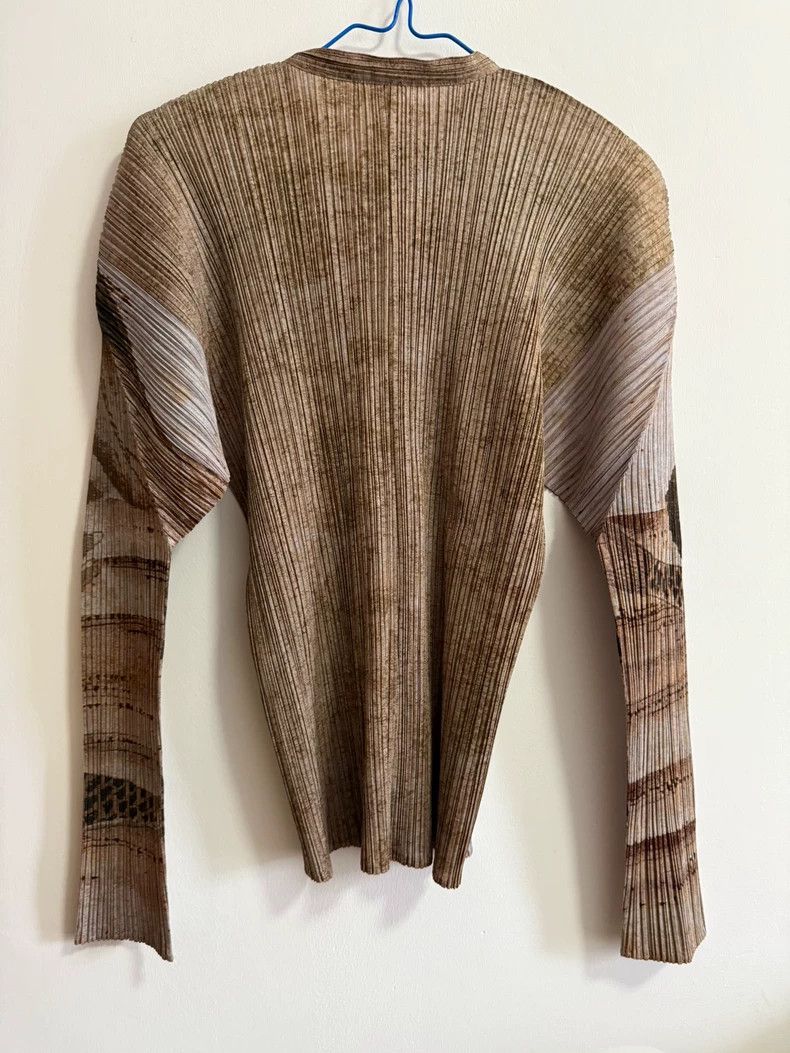 Issey Miyake Issey Miyake size:4 Brown lotus pond moonlit fish playing Size S / US 4 / IT 40 - 5 Thumbnail