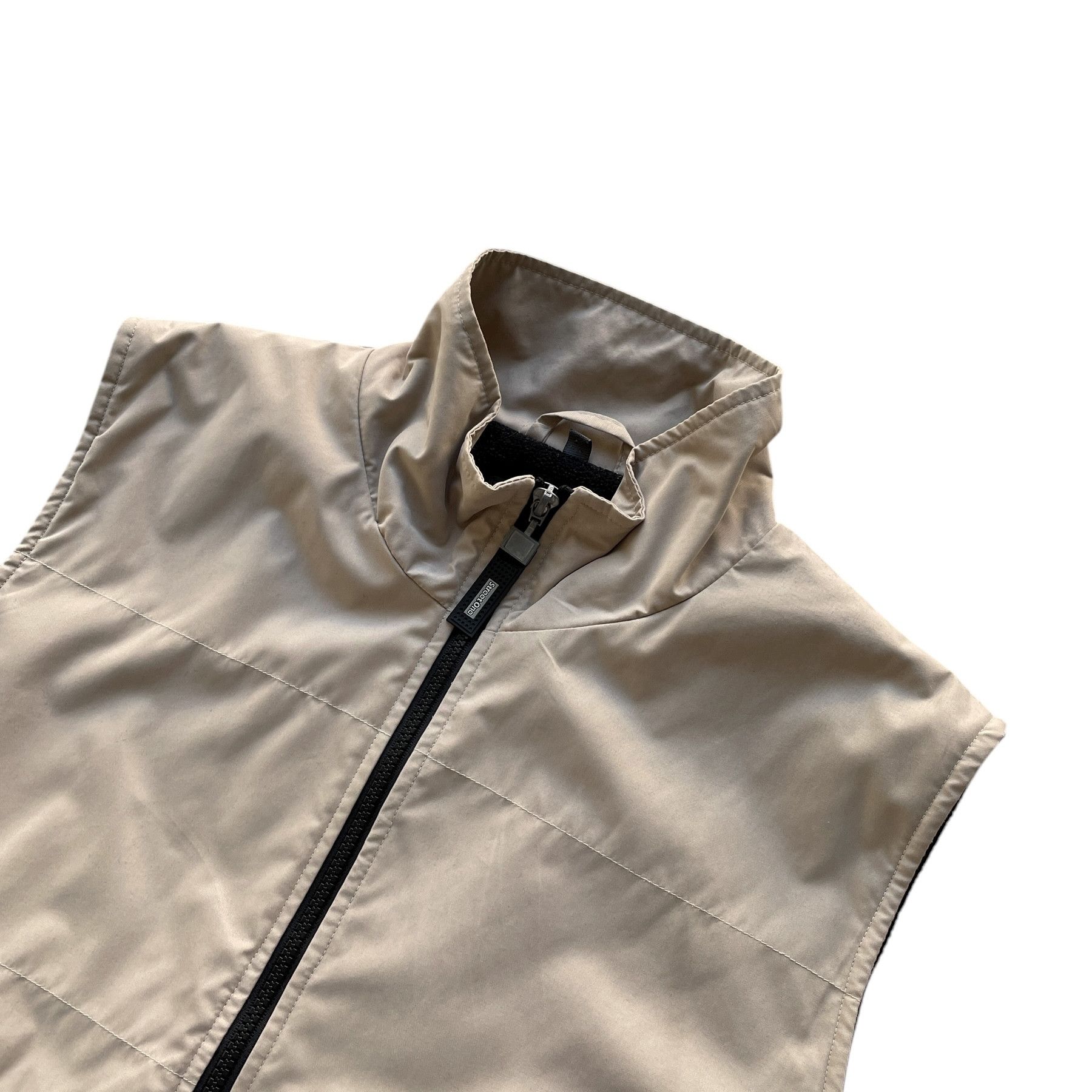 Vintage Vintage casual gilet vest jacket + adjustable drawstring hem Size US M / EU 48-50 / 2 - 2 Thumbnail