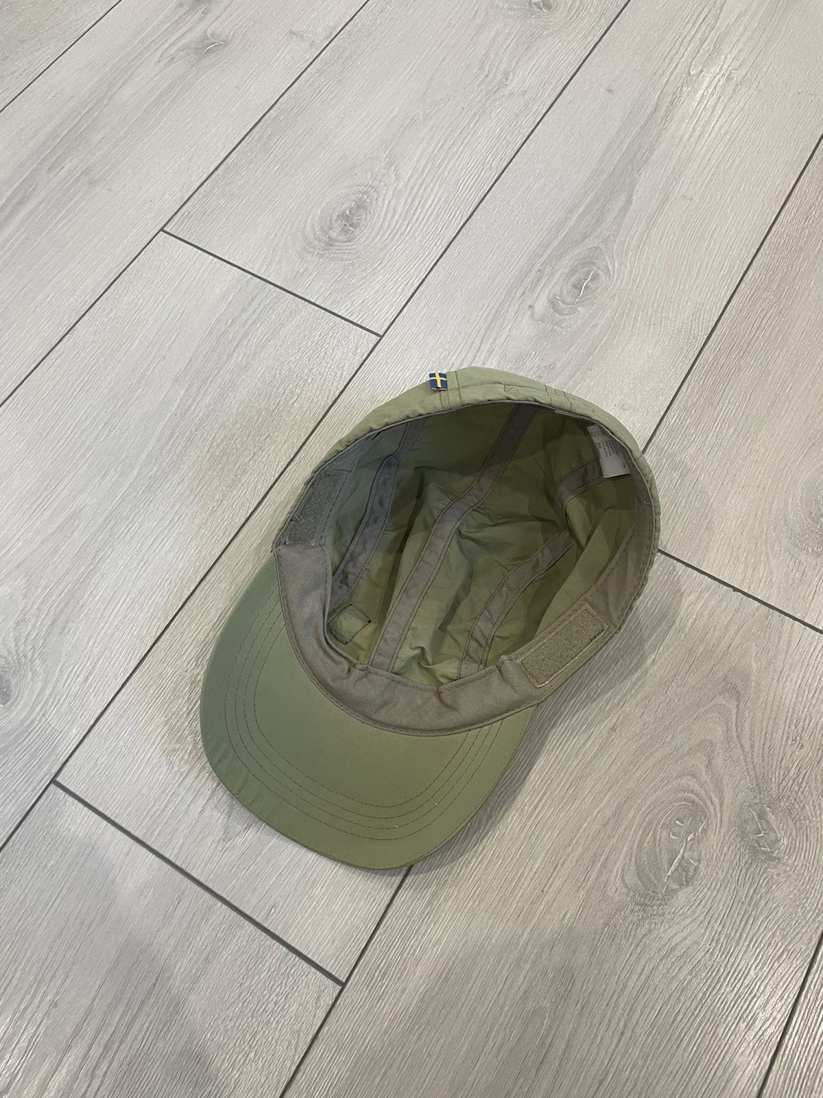Fjallraven × Vintage Fjallraven cap outdoor hat nylon khaki military arm forest Size ONE SIZE - 3 Thumbnail
