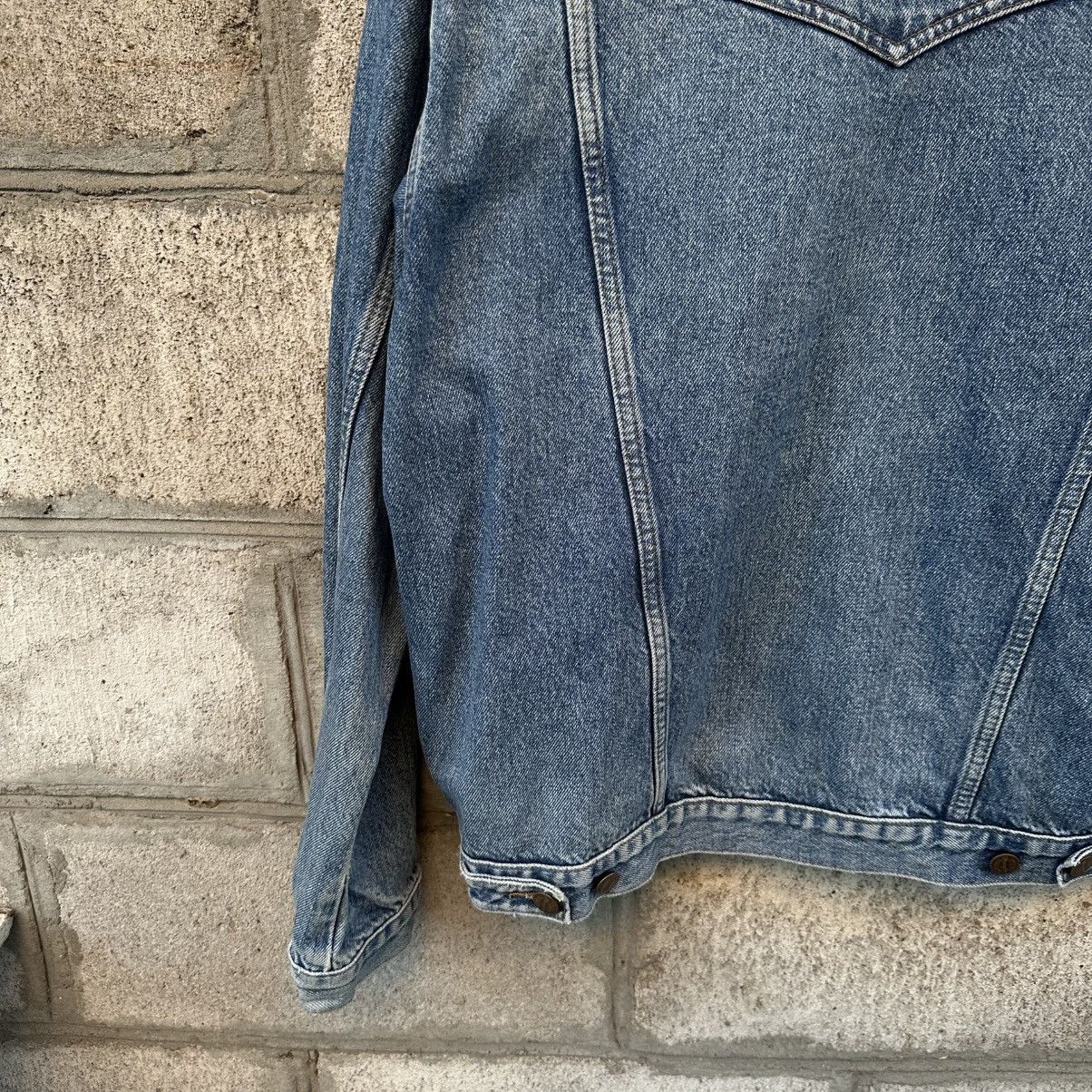 Wrangler Vintage Western Wrangler Denim Jacket Crazy Fit Size L Y2K Size US L / EU 52-54 / 3 - 9 Thumbnail