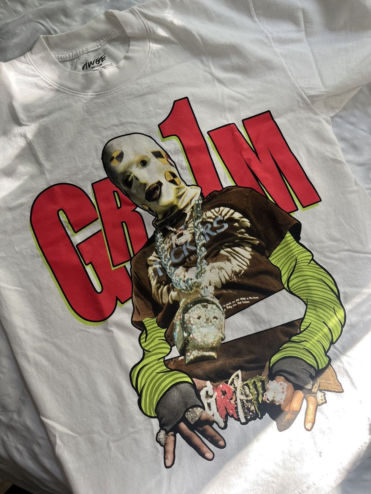 A$AP Rocky Asap Rocky Grim Tee Size US M / EU 48-50 / 2 - 1 Thumbnail
