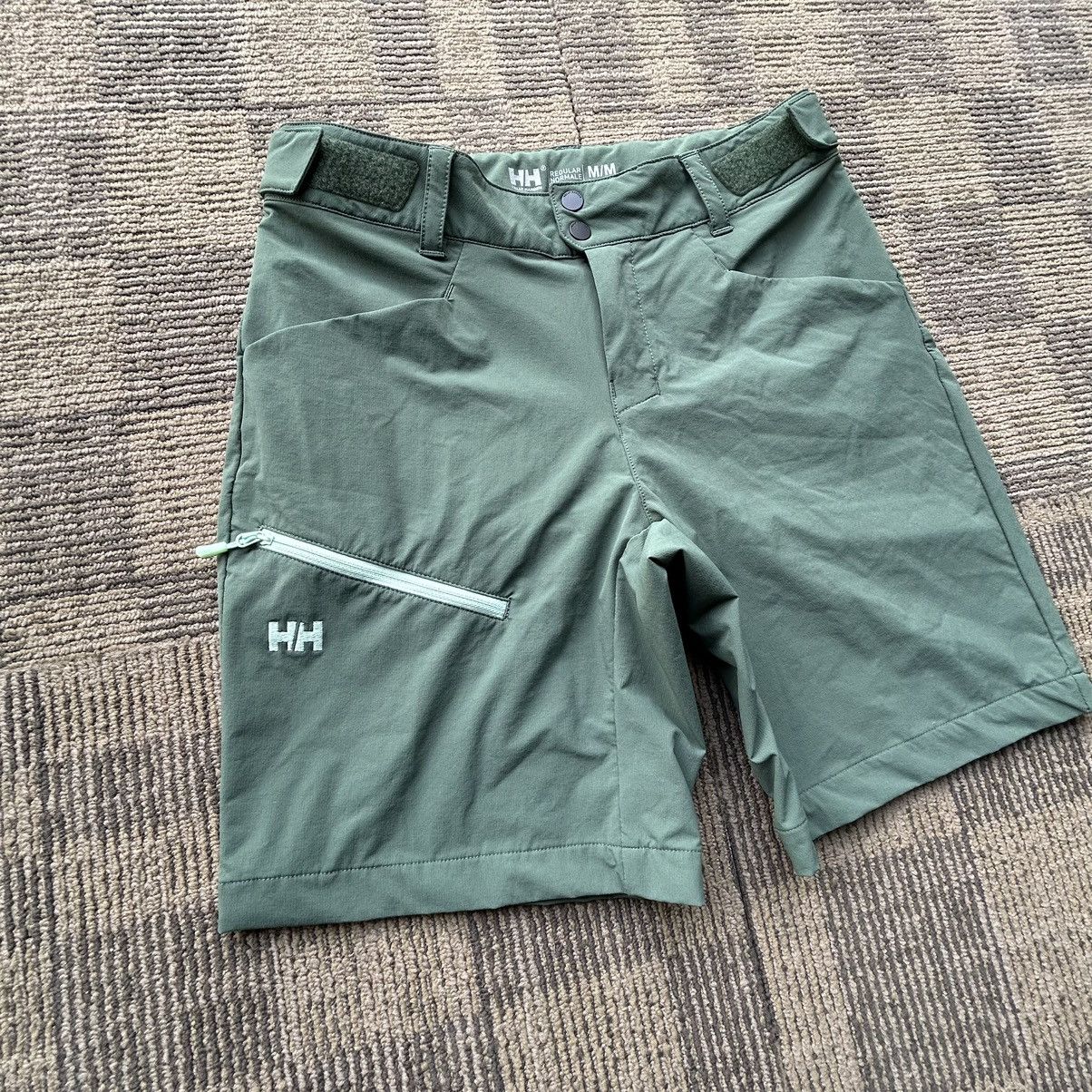 Helly Hansen Helly Hansen Soft Shell Hiking Outdoors Green Shorts Size US 32 / EU 48 - 2 Thumbnail
