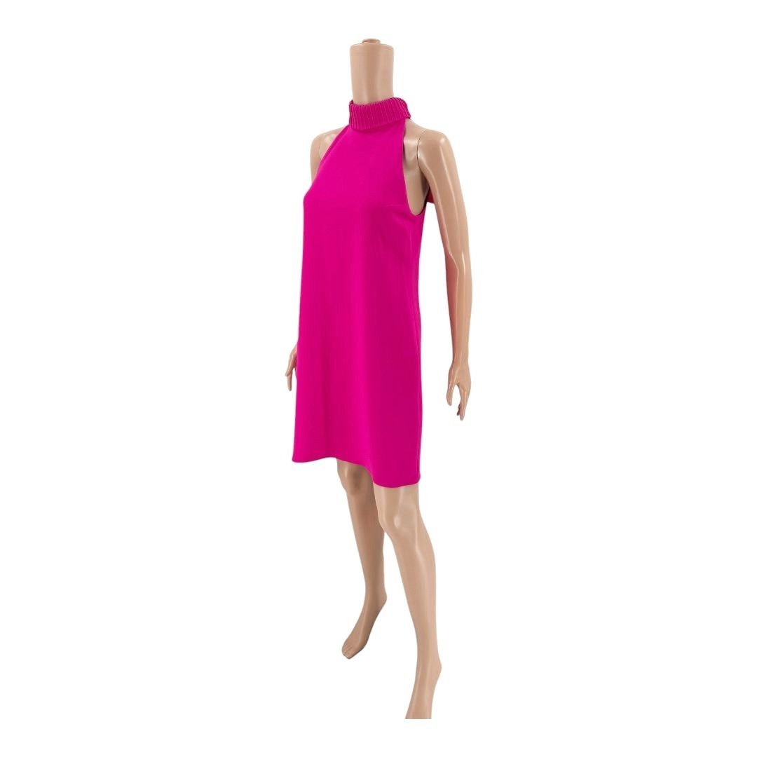 Brandon Maxwell Brandon Maxwell Dress Bow Back Mini Pink Fuchsia US2 Size XS / US 0-2 / IT 36-38 - 3 Thumbnail