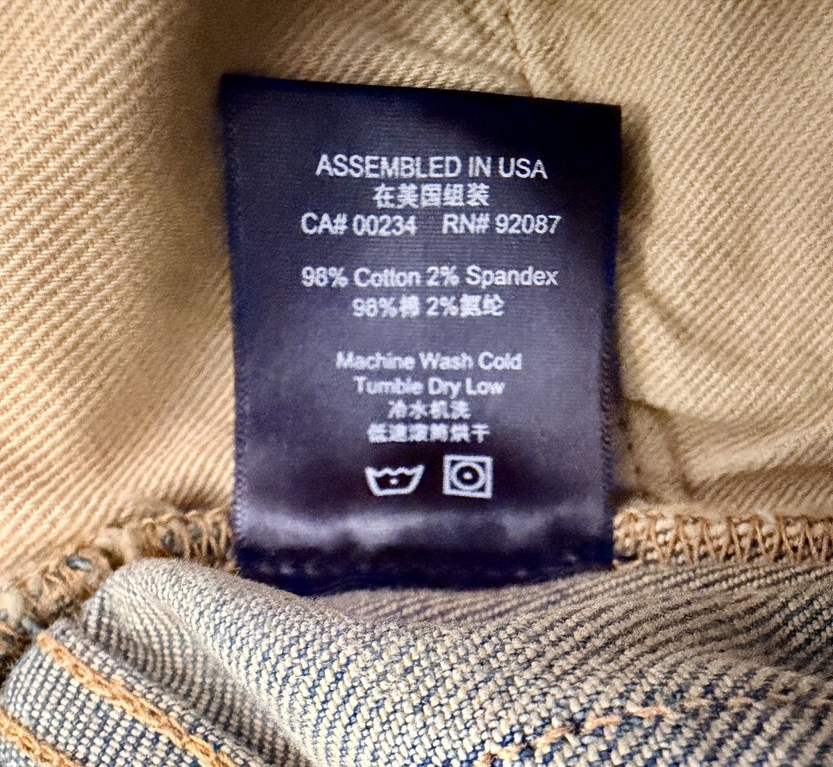 Rhude Rhude Roadster Denim Jeans Size US 30 / EU 46 - 16 Thumbnail
