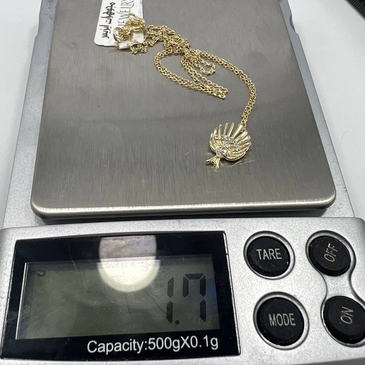 Other New 14K Solid Gold Italian Necklace Elegant 1.7g Size ONE SIZE - 8 Thumbnail