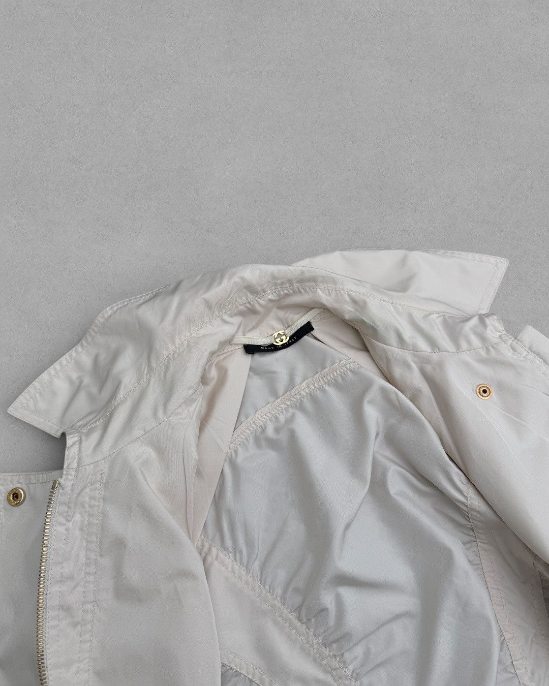 Gucci SS 2004 Gucci By Tom Ford Military Biker Windbreaker Jacket Size M / US 6-8 / IT 42-44 - 9 Thumbnail