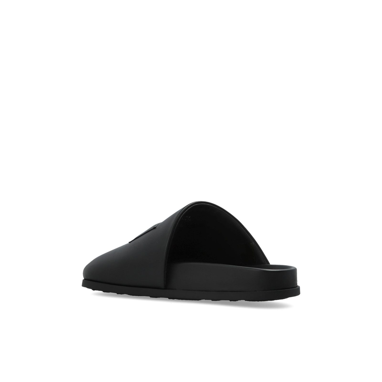 Givenchy GIVENCHY Black Leather Slides New & Authentic (Men's size:US Size US 8.5 / EU 41-42 - 3 Thumbnail