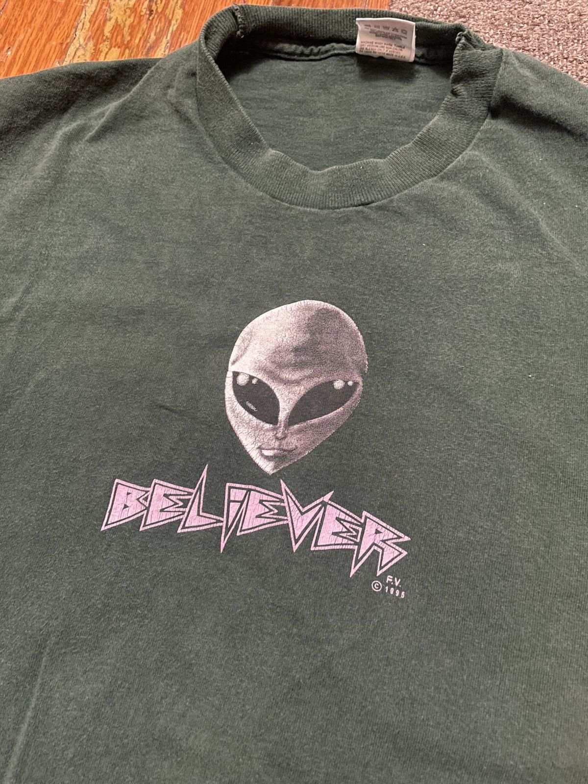 Alien Workshop × Fruit Of The Loom 1995 ALIENWORKSHOP SKATEBOARDS SHIRT Size US XL / EU 56 / 4 - 4 Thumbnail