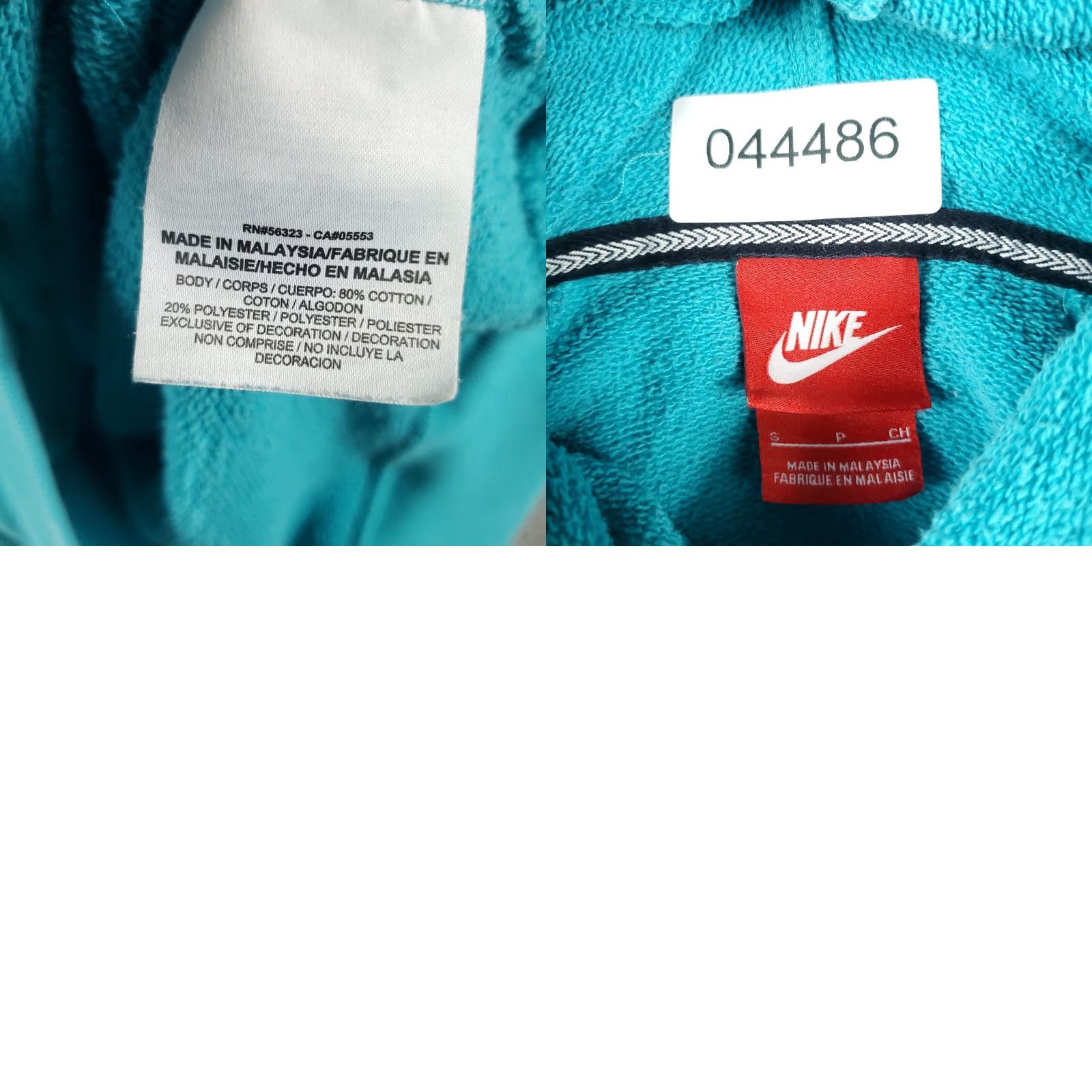 Nike Nike Hoodie Womens Small Blue Pullover Sweatshirt Swoosh Activewear Size S / US 4 / IT 40 - 8 Thumbnail