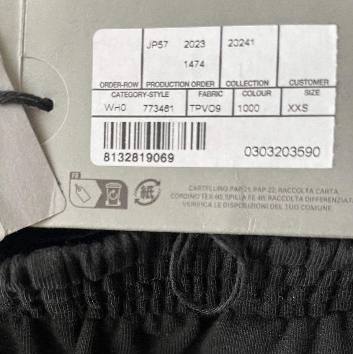 Balenciaga Balenciaga Black cotton track Pants Size 27" / US 4 / IT 40 - 9 Thumbnail