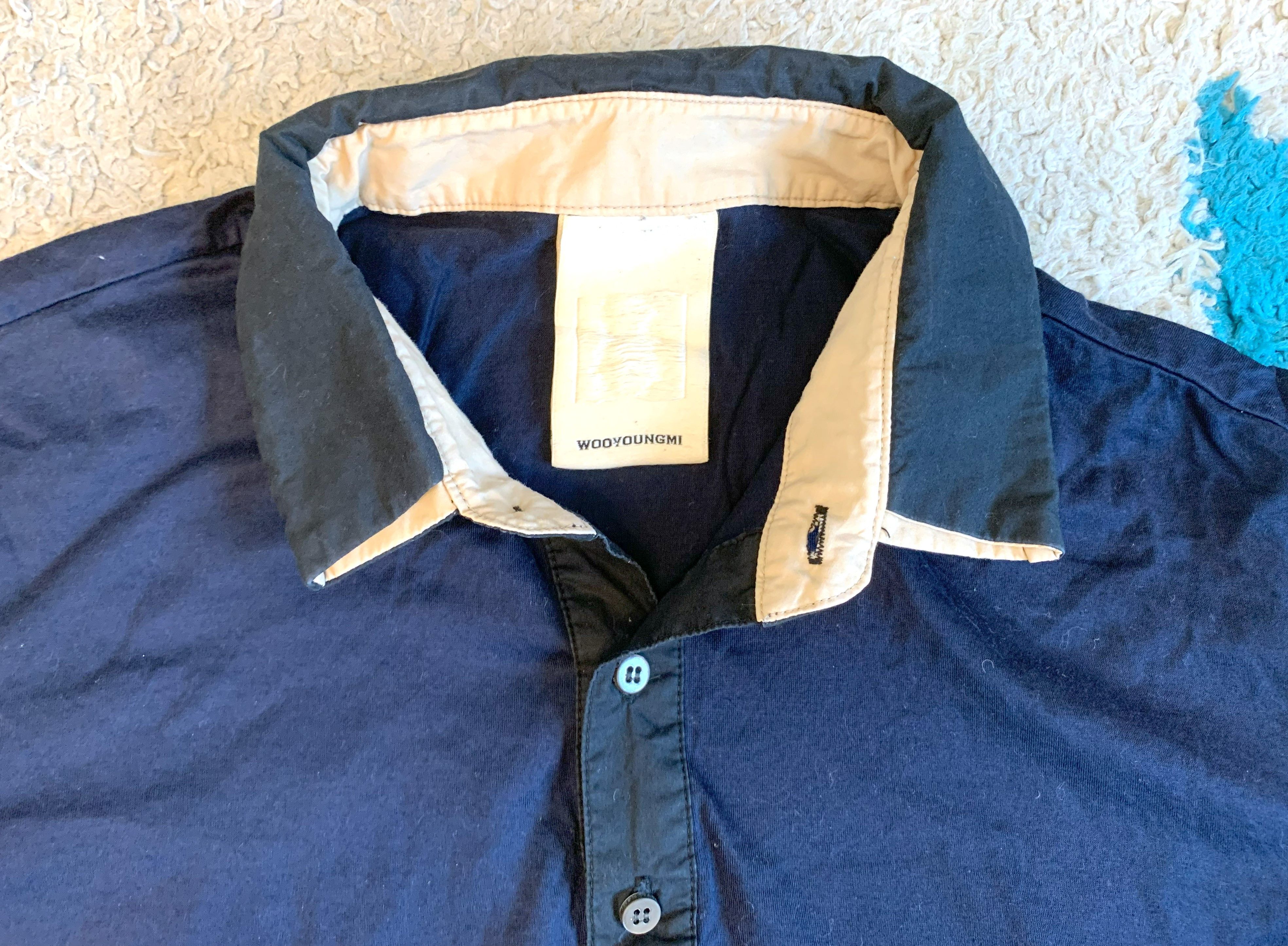 Wooyoungmi Wooyoungmi cotton polo shirt, made in Korea, size 48 (M) Size US M / EU 48-50 / 2 - 3 Thumbnail