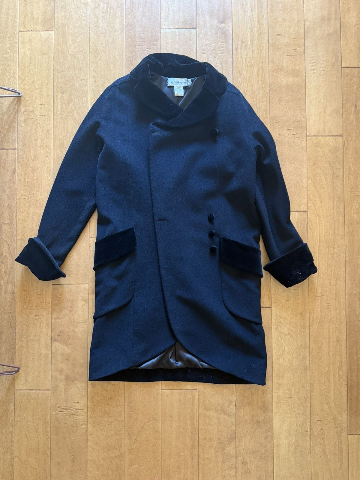 Karl Lagerfeld *RARE* Karl Lagerfield Peacoat Size M / US 6-8 / IT 42-44 - 1 Thumbnail