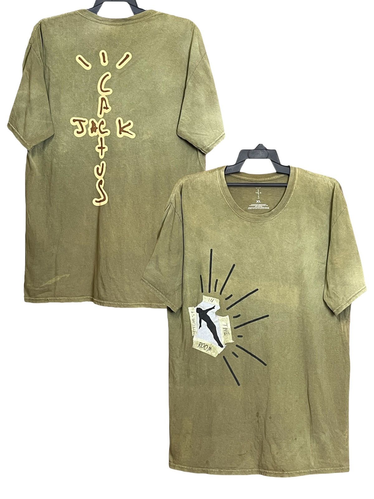Cactus Plant Flea Market × Travis Scott TRAVIS SCOTT cactus jack highest in the room faded t shirt Size US XL / EU 56 / 4 - 1 Thumbnail