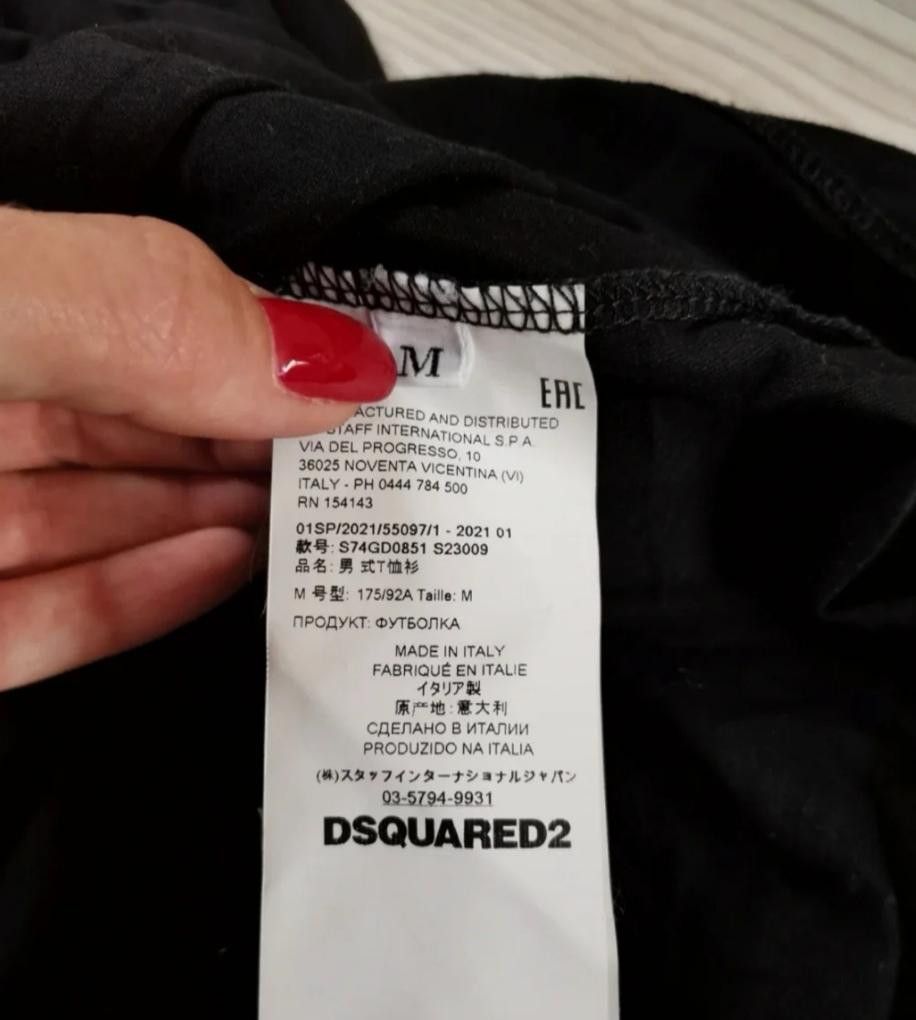 Dsquared2 Dsqured2 t-shirt 🔥 💥 Size US M / EU 48-50 / 2 - 7 Thumbnail