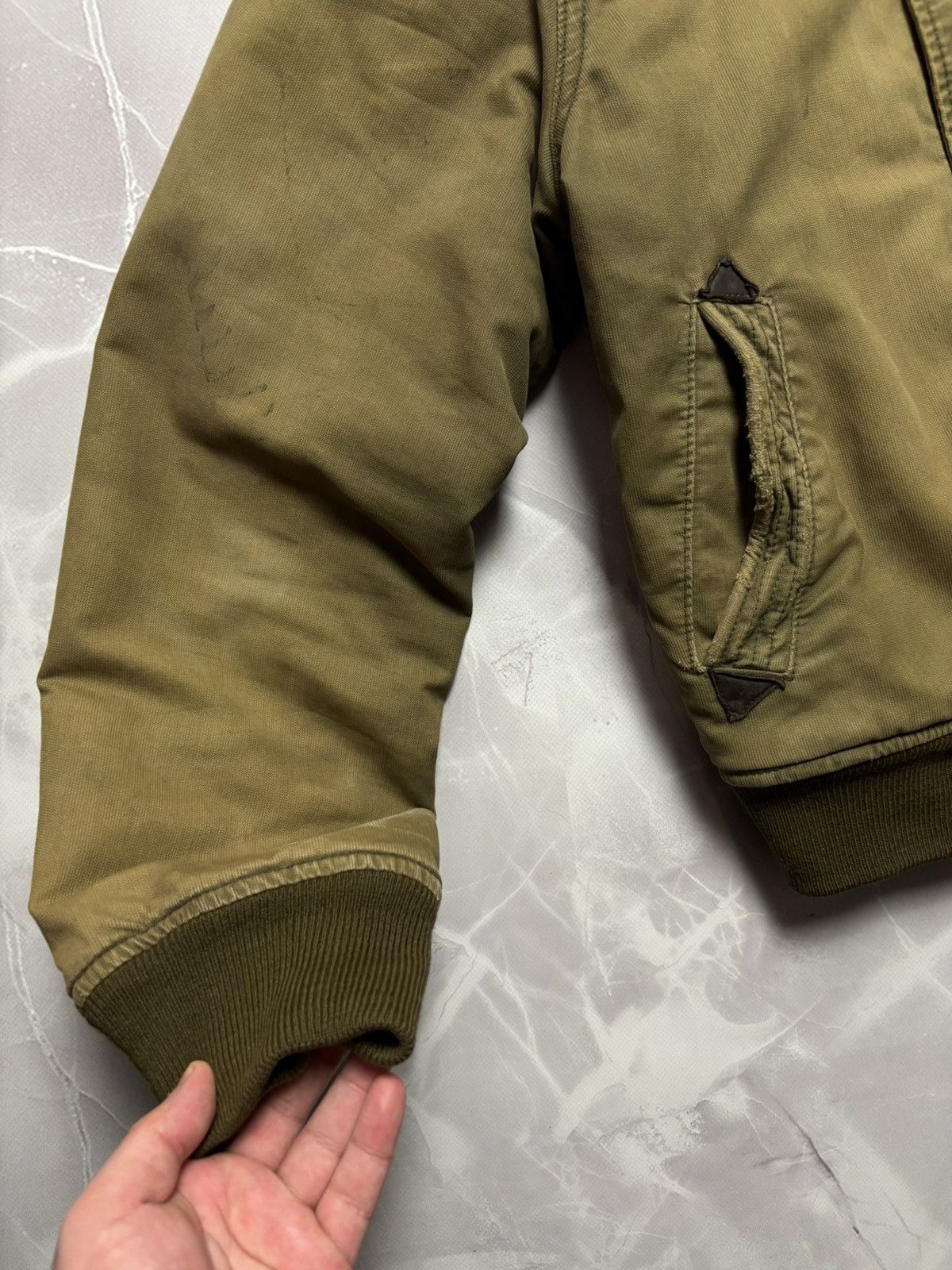 Abercrombie & Fitch Abercrombie & Fitch Harrison Jacket Faux Fur Lined Bomber M Size US M / EU 48-50 / 2 - 14 Thumbnail