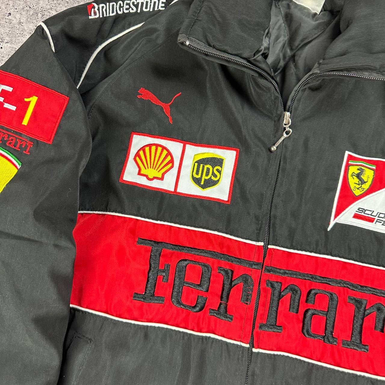 Formula 1 × Vintage Ferrari formula uno 1 vintage racing jacket Size US M / EU 48-50 / 2 - 4 Thumbnail