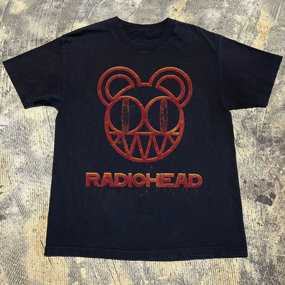 Other Radiohead Modified Bear Logo Brick Black Unisex T-shirt Size US M / EU 48-50 / 2 - 1 Preview