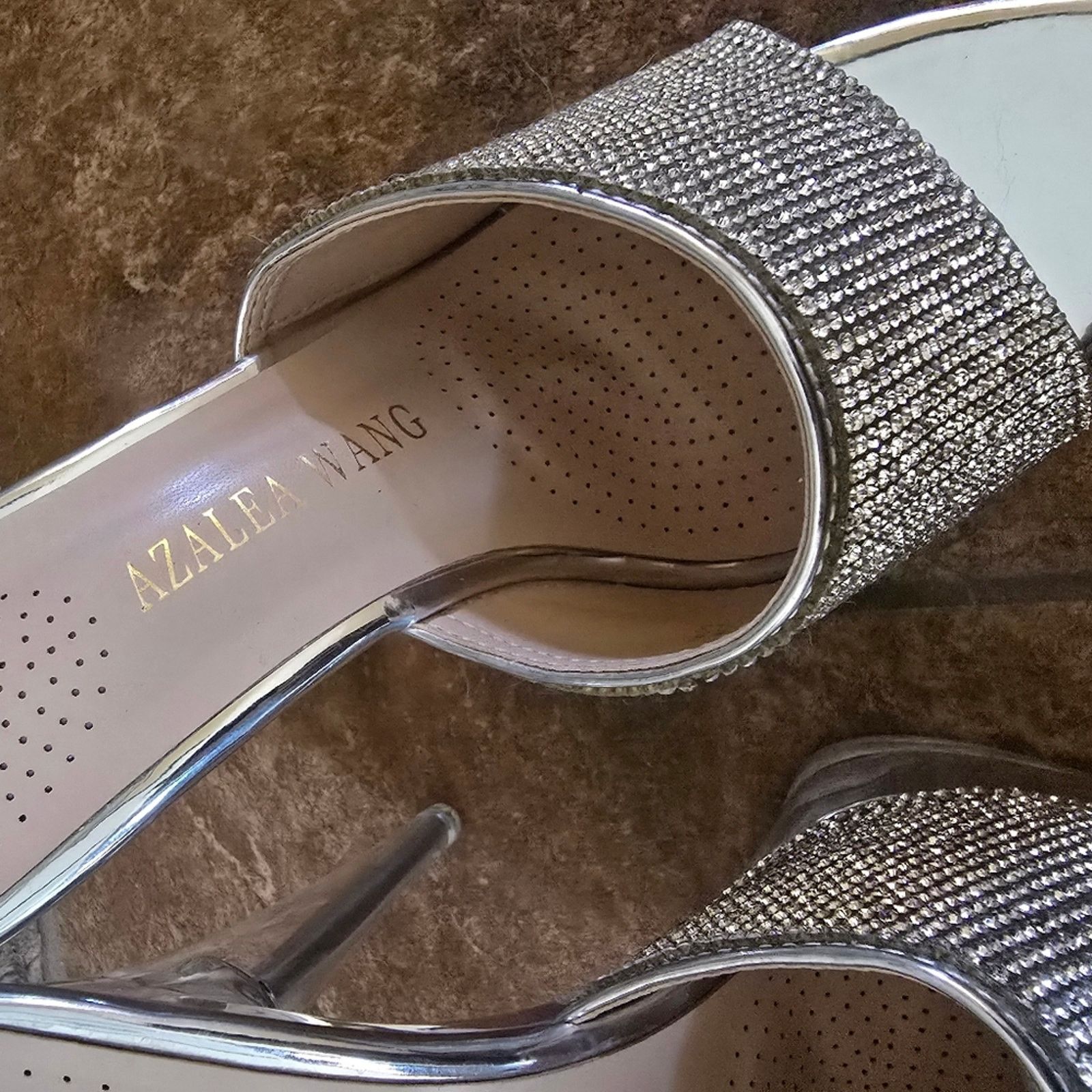 Other Silver | AZALEA WANG | Libby Platform Heels Size US 7.5 / IT 37.5 - 5 Thumbnail