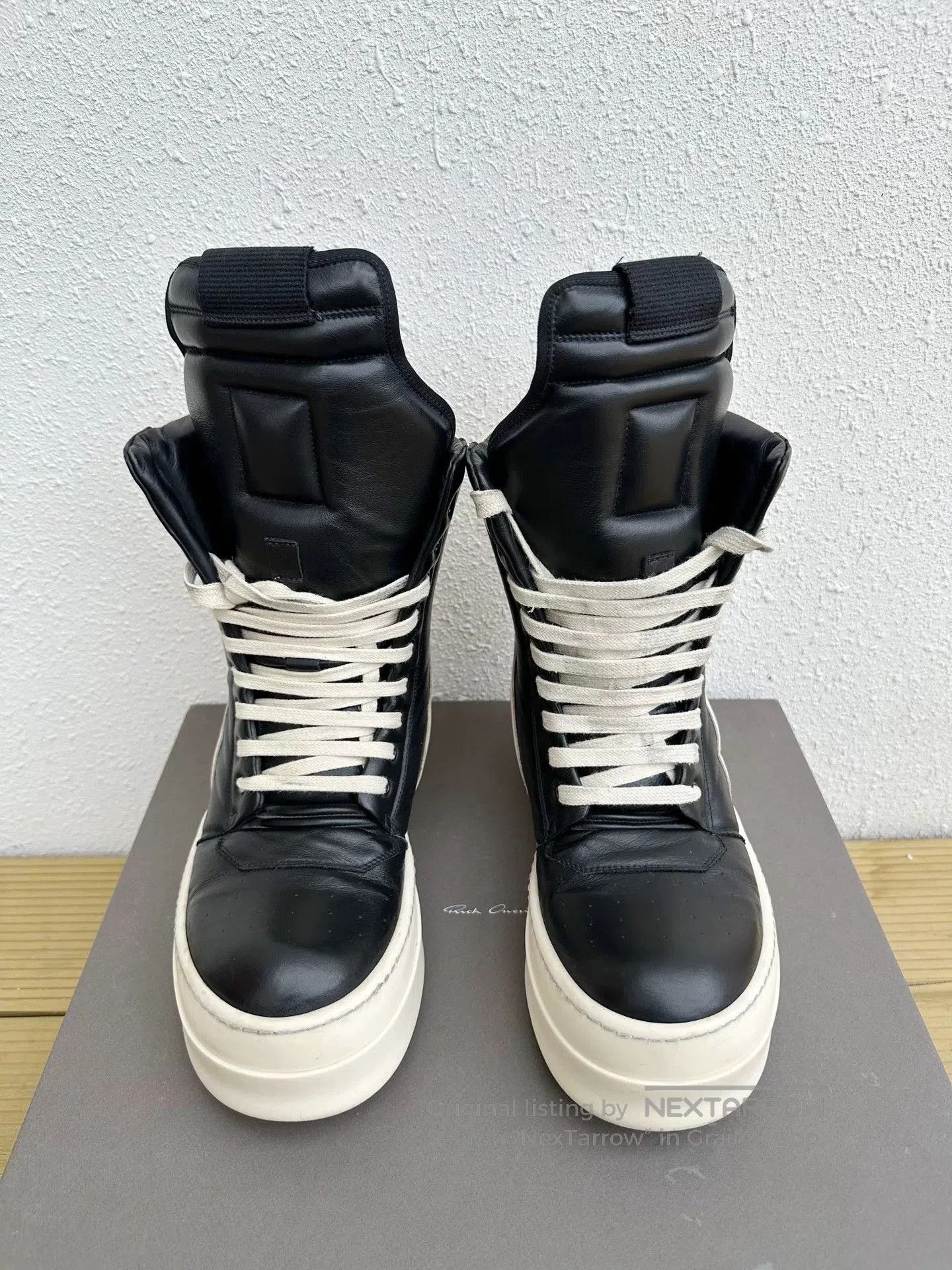 Rick Owens Rick Owens Platform Inverted Triangle High-Top. Size US 8 / EU 41 - 3 Thumbnail