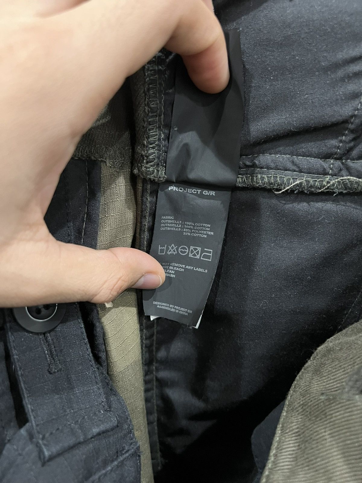 PROJECT G/R Project G/R 3 Layered Cargo Pants Camo Sz 2 Size US 32 / EU 48 - 6 Thumbnail