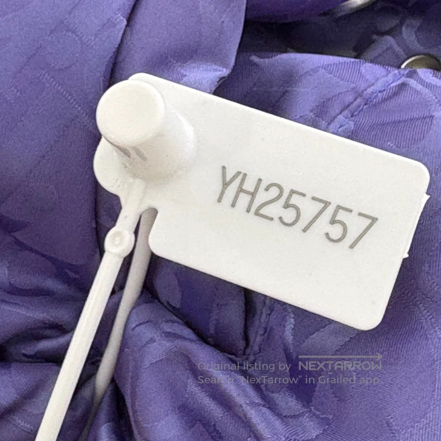 Dior Dior size46 Purple vintage-style logo down jacket Size US S / EU 44-46 / 1 - 8 Thumbnail