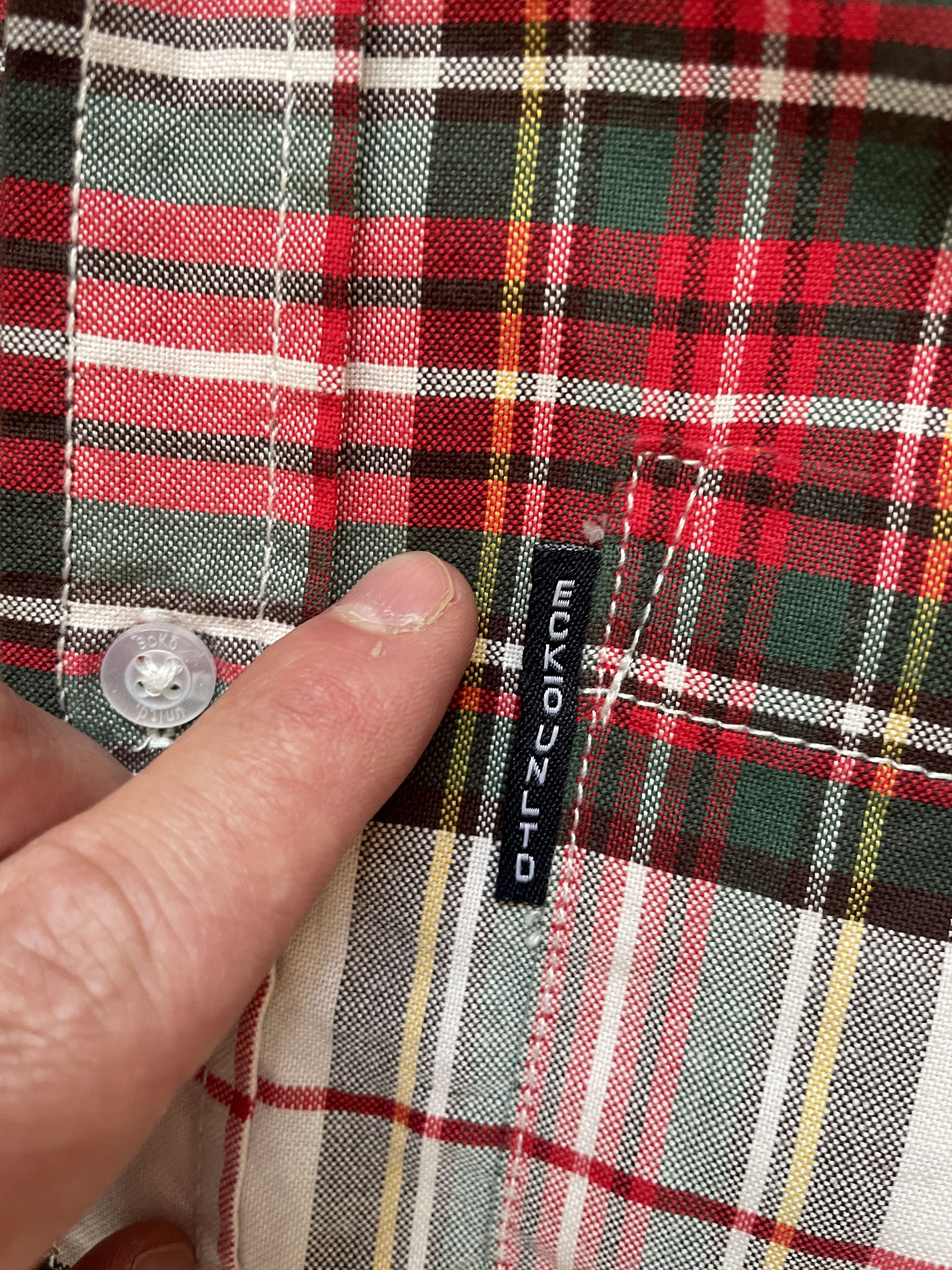 Ecko Unltd. Y2K ECKO UNLTMD UNLIMITED CHECKED RED WHITE BUTTONS UP SHIRT Size US M / EU 48-50 / 2 - 3 Thumbnail